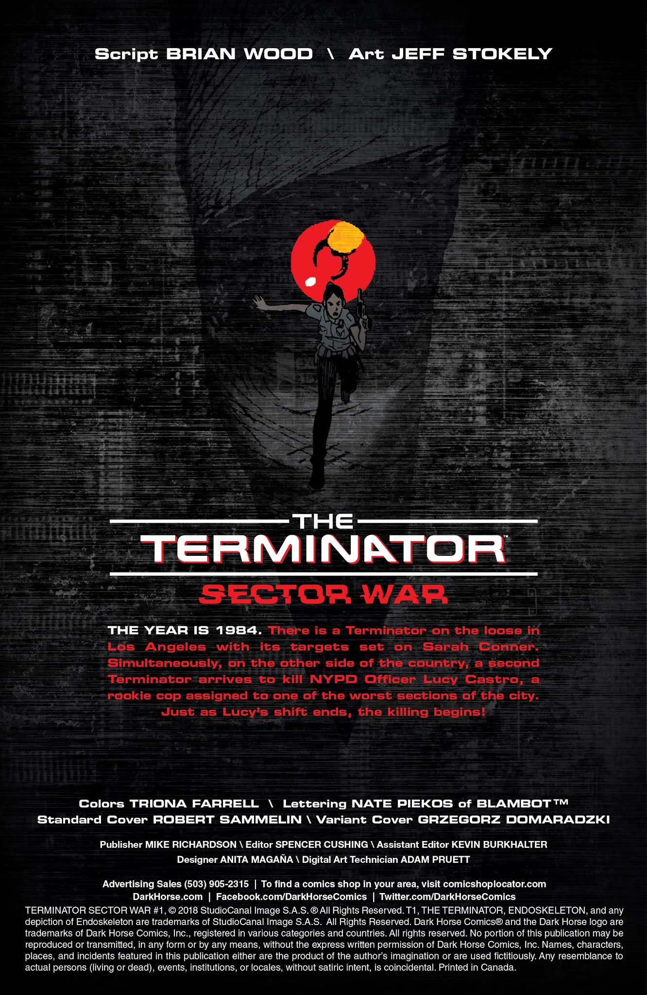 Read online The Terminator: Sector War comic -  Issue #1 - 2
