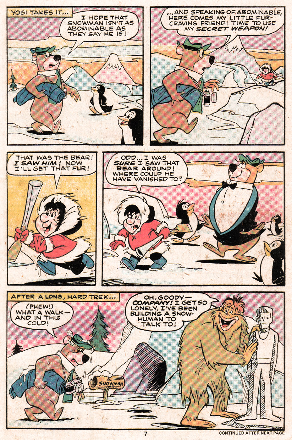 Read online Yogi Bear comic -  Issue #3 - 9