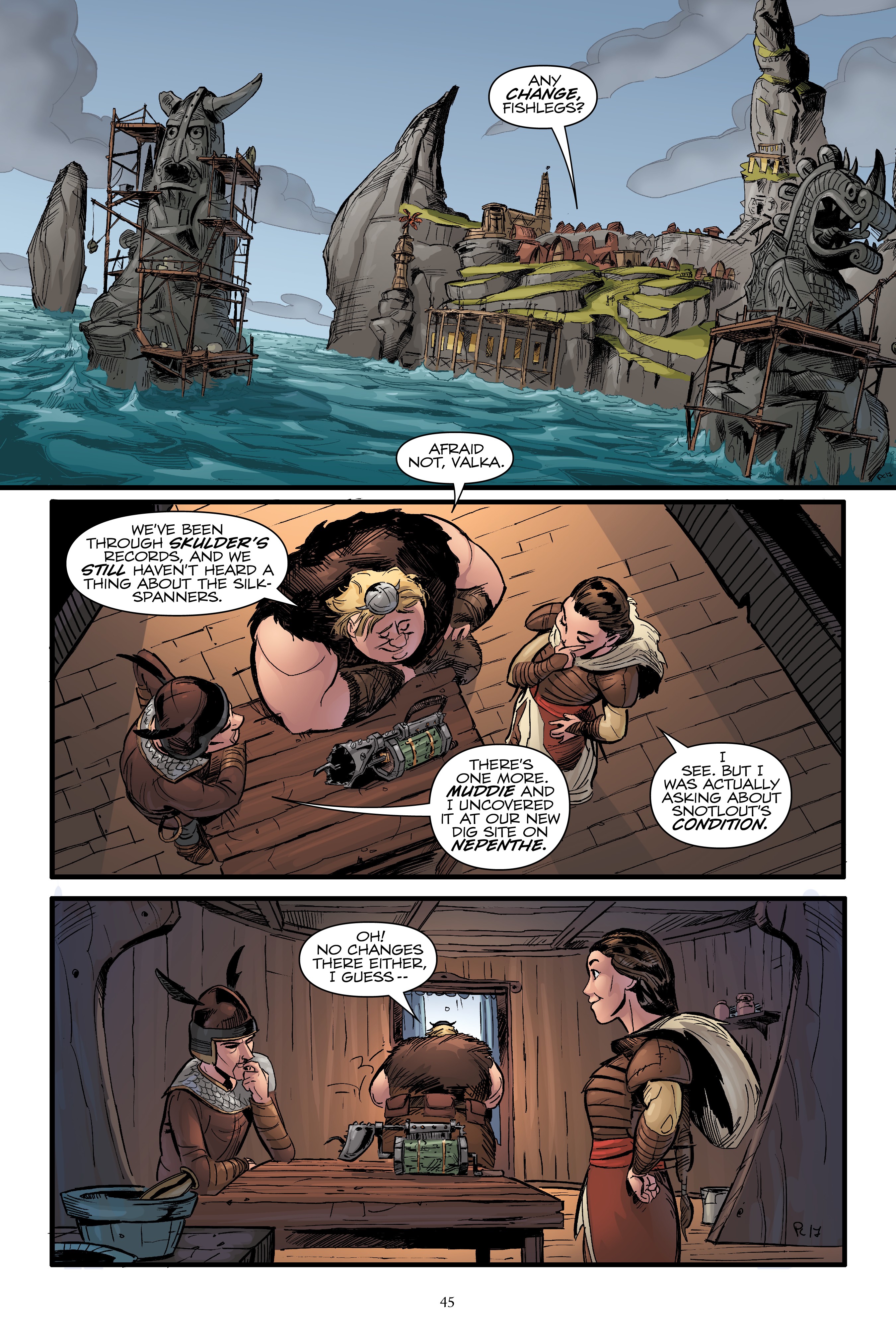 Read online How to Train Your Dragon: Dragonvine comic -  Issue # TPB - 45