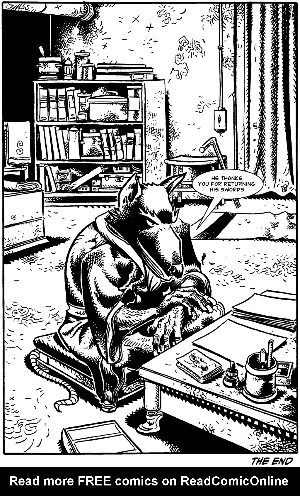 Read online Tales of Leonardo Blind Sight comic -  Issue #4 - 32