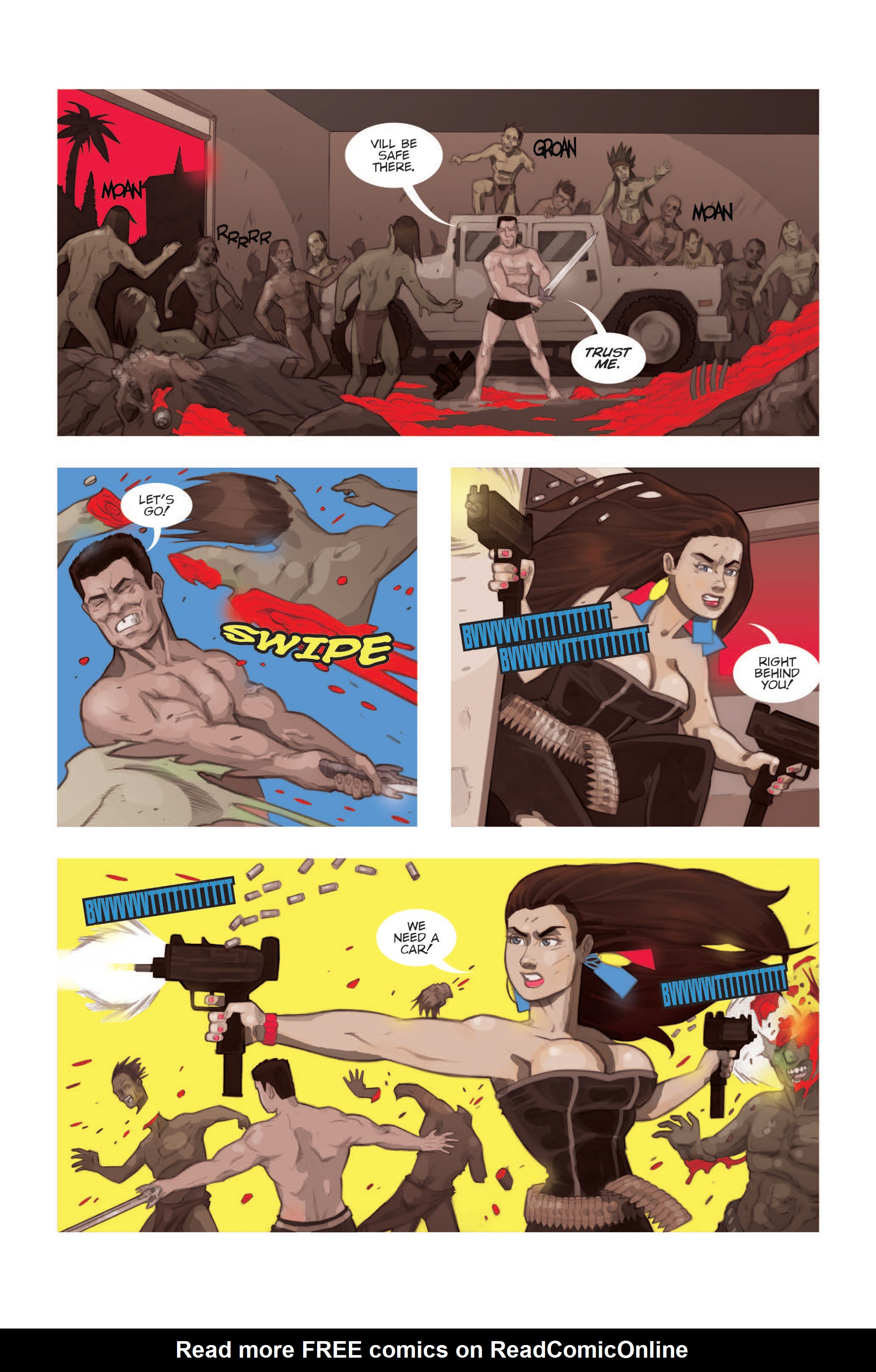 Read online Night of the 80's Undead comic -  Issue # TPB - 67