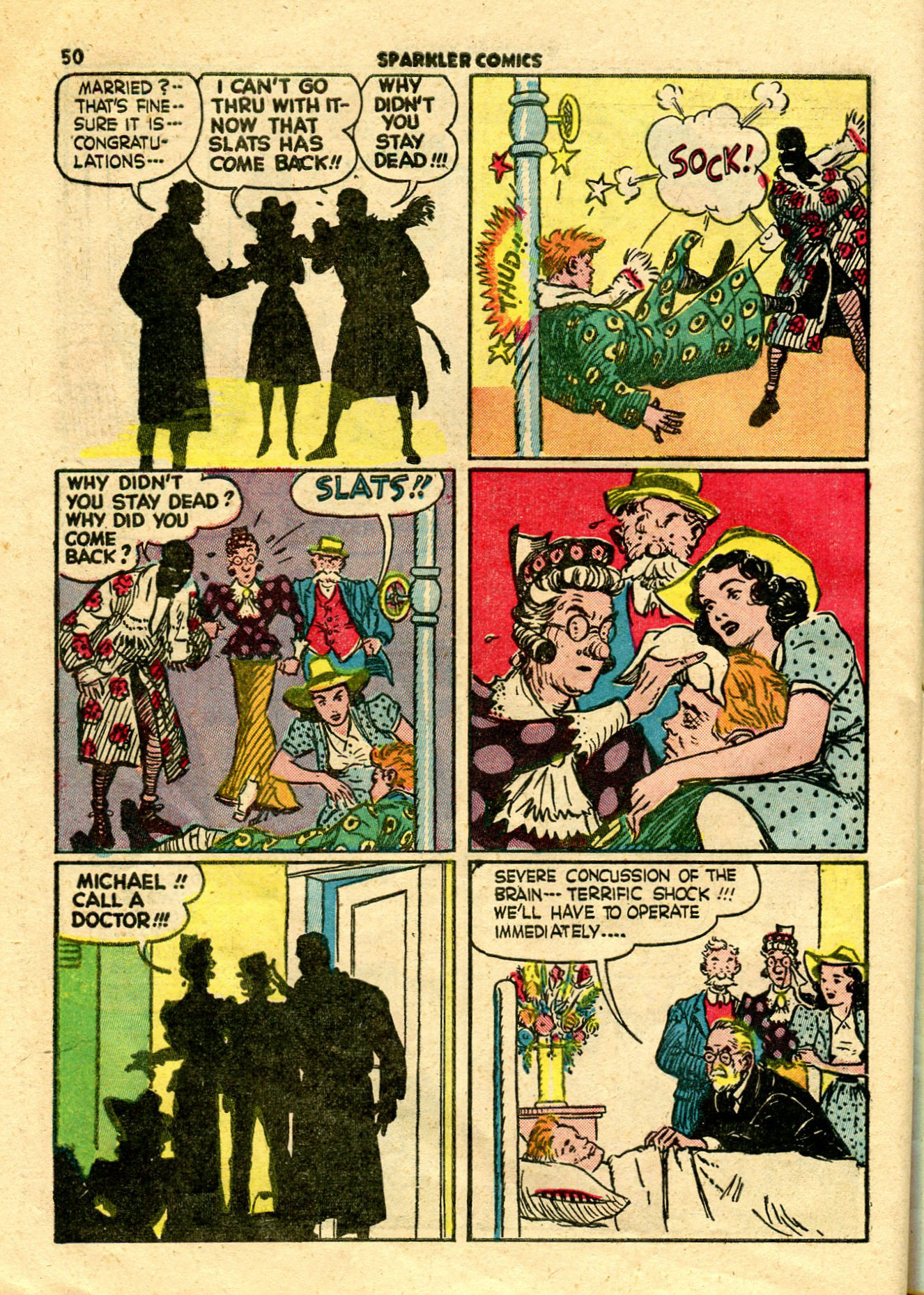 Read online Sparkler Comics comic -  Issue #22 - 48