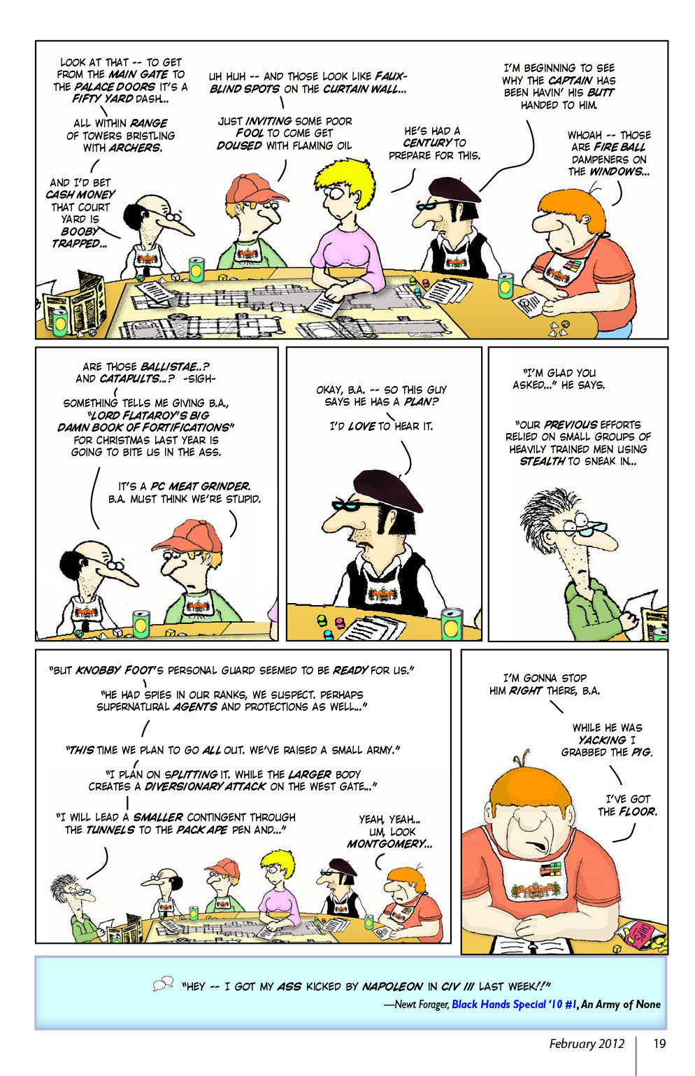 Read online Knights of the Dinner Table comic -  Issue #184 - 21