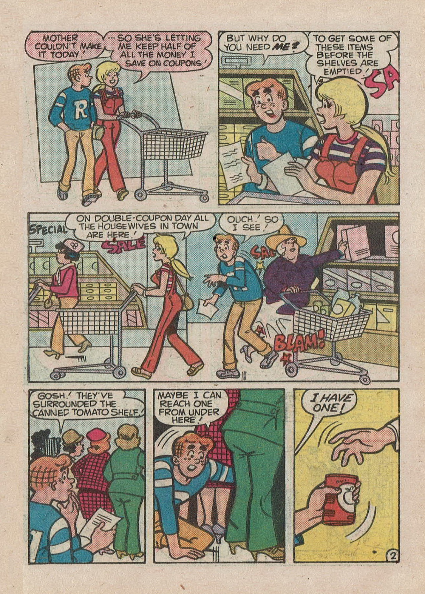 Read online Betty and Veronica Digest Magazine comic -  Issue #31 - 51