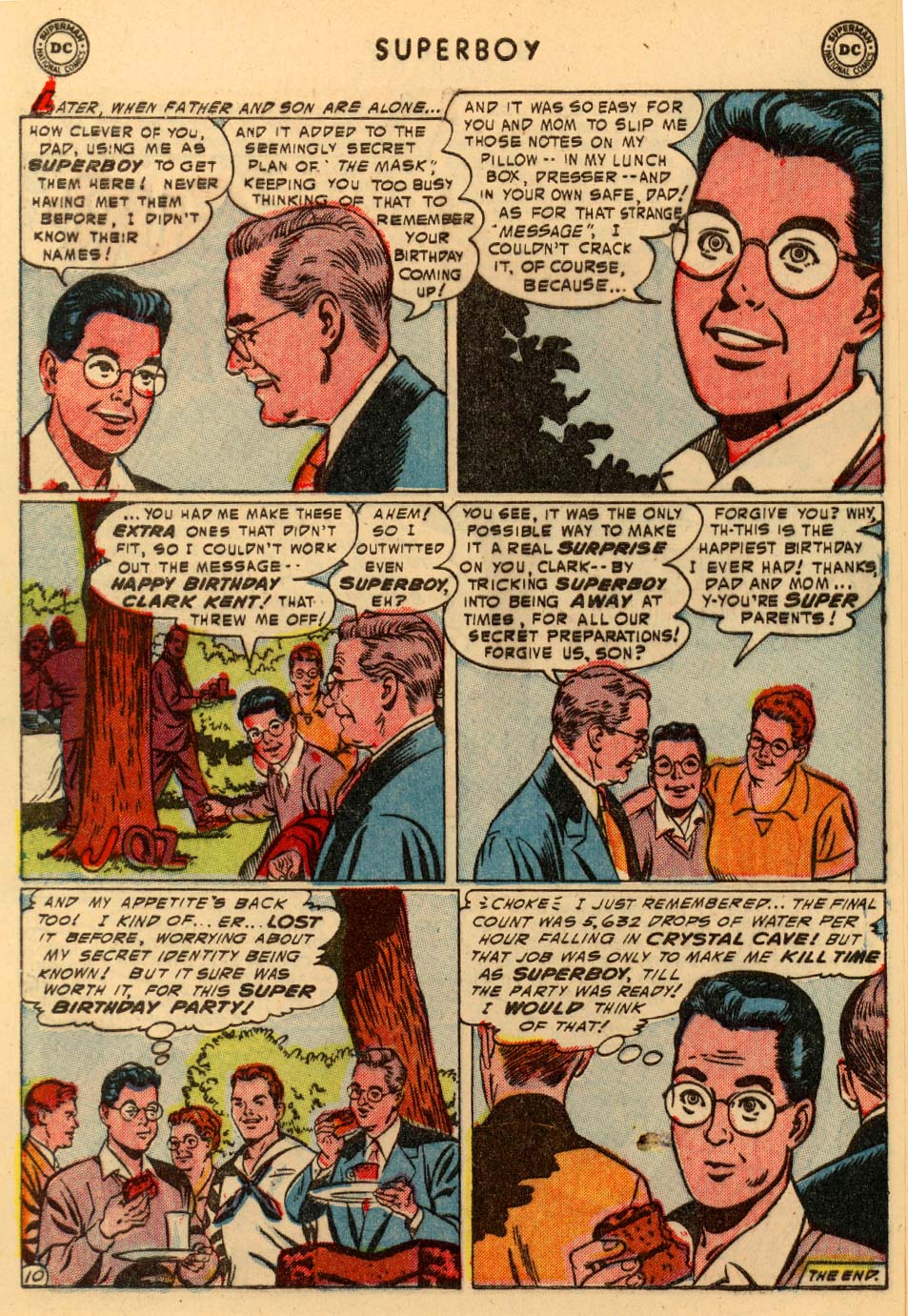 Read online Superboy (1949) comic -  Issue #36 - 35