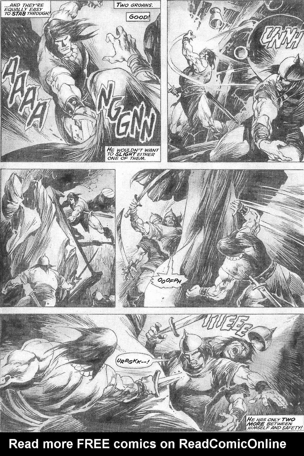 The Savage Sword Of Conan issue 209 - Page 33