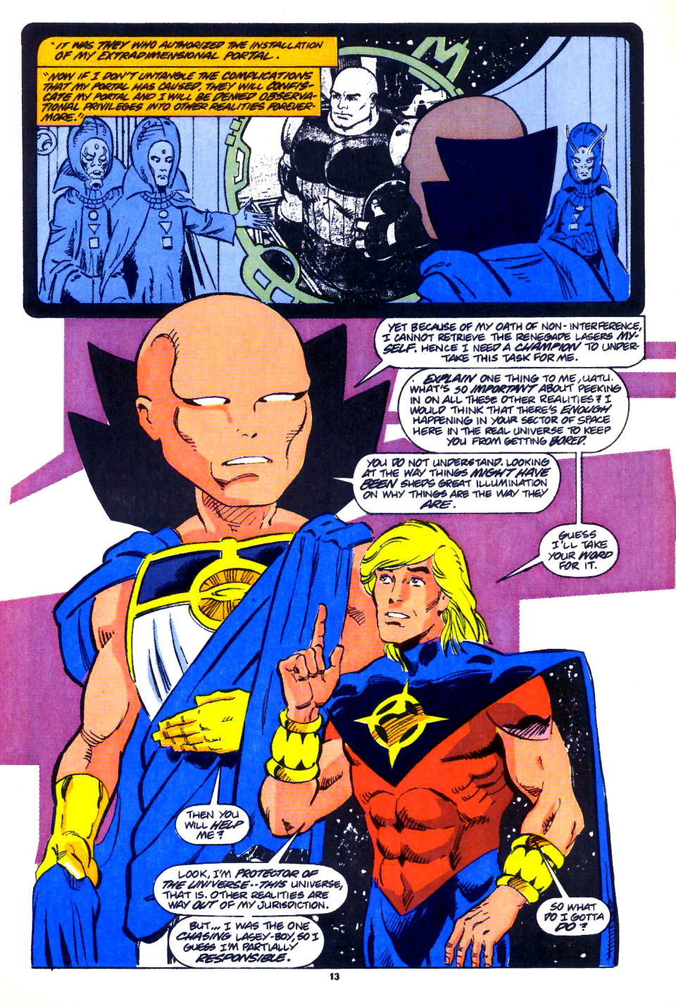 Read online Quasar comic -  Issue #30 - 11