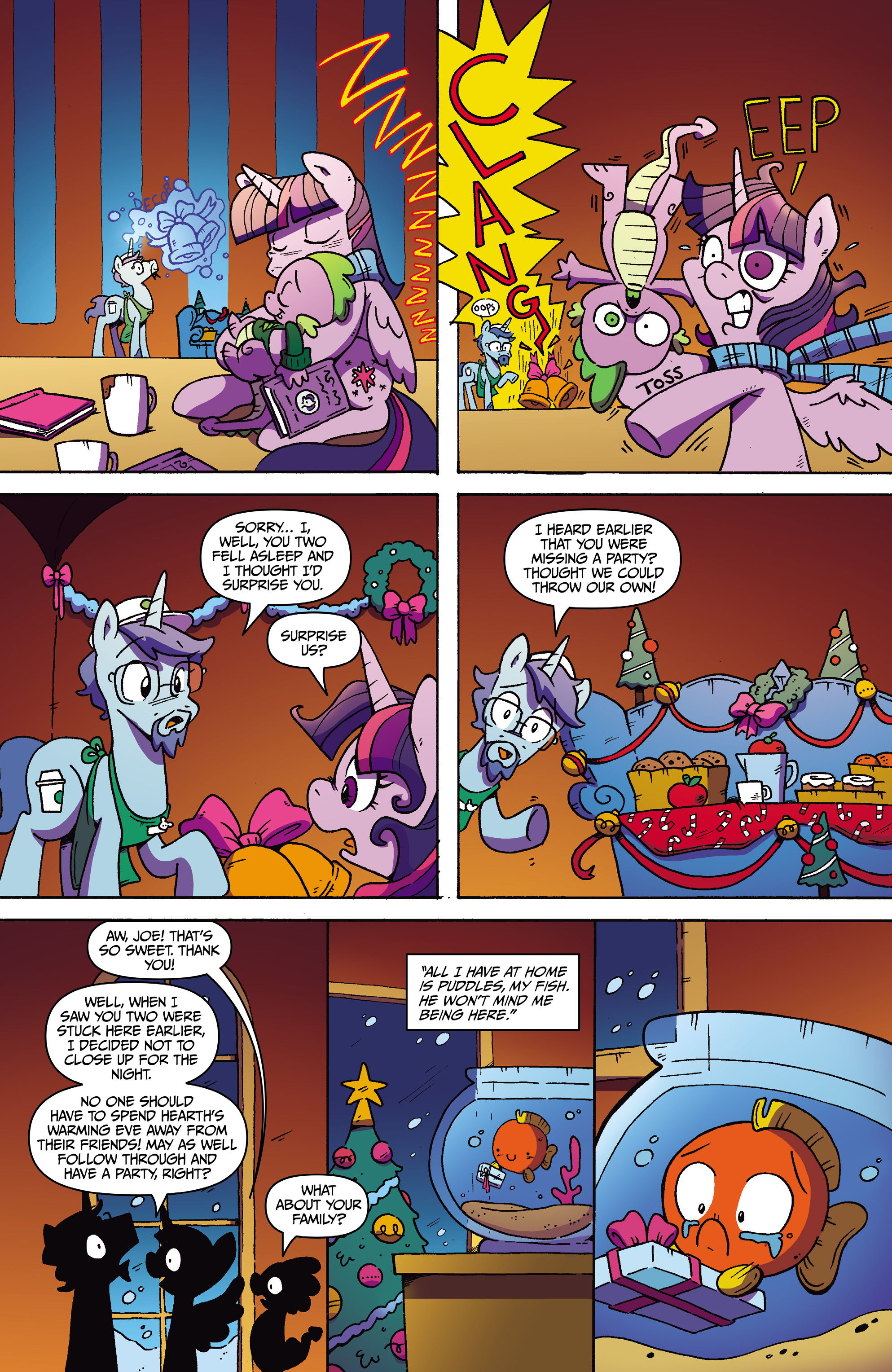Read online My Little Pony Holiday Special comic -  Issue # Full - 14