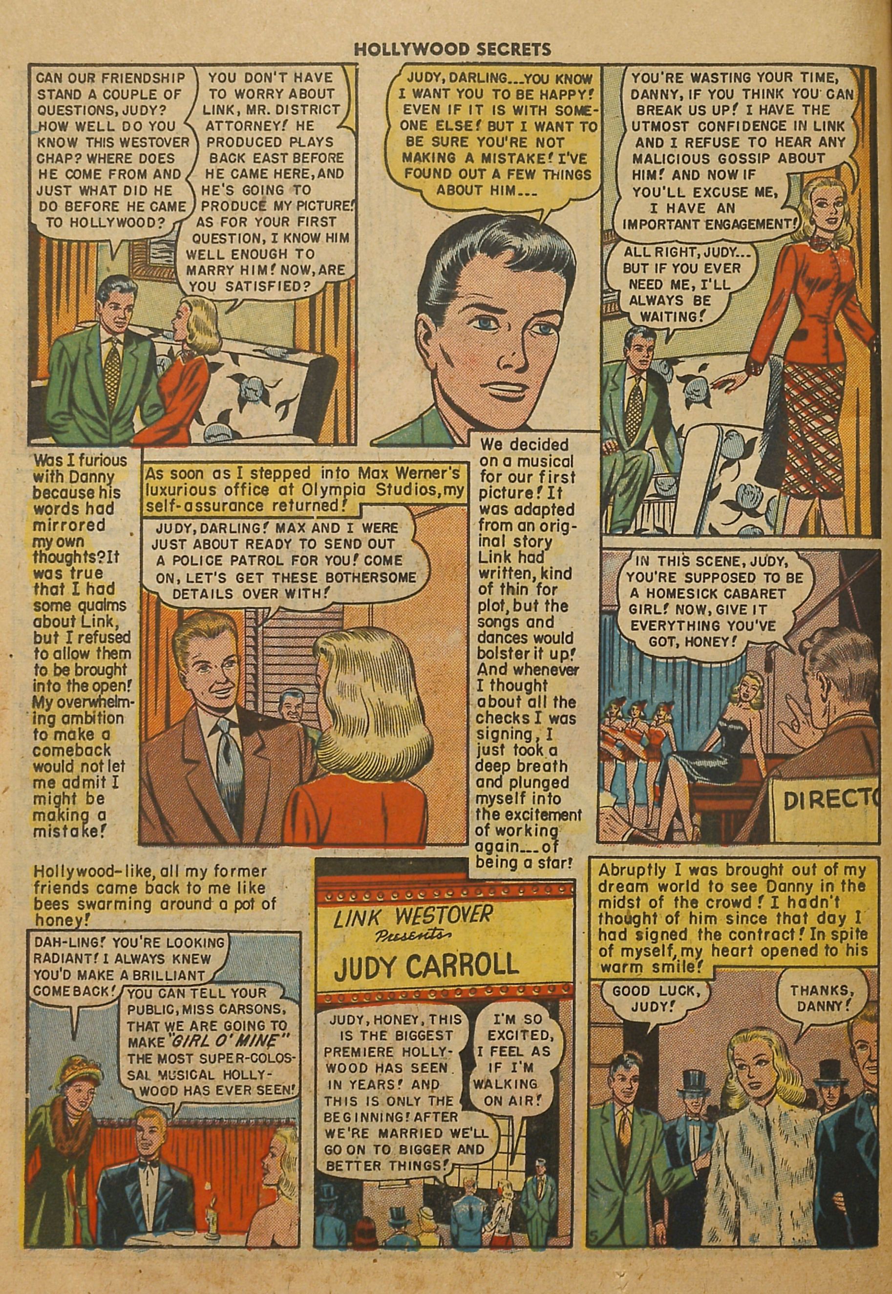 Read online Hollywood Secrets comic -  Issue #4 - 16