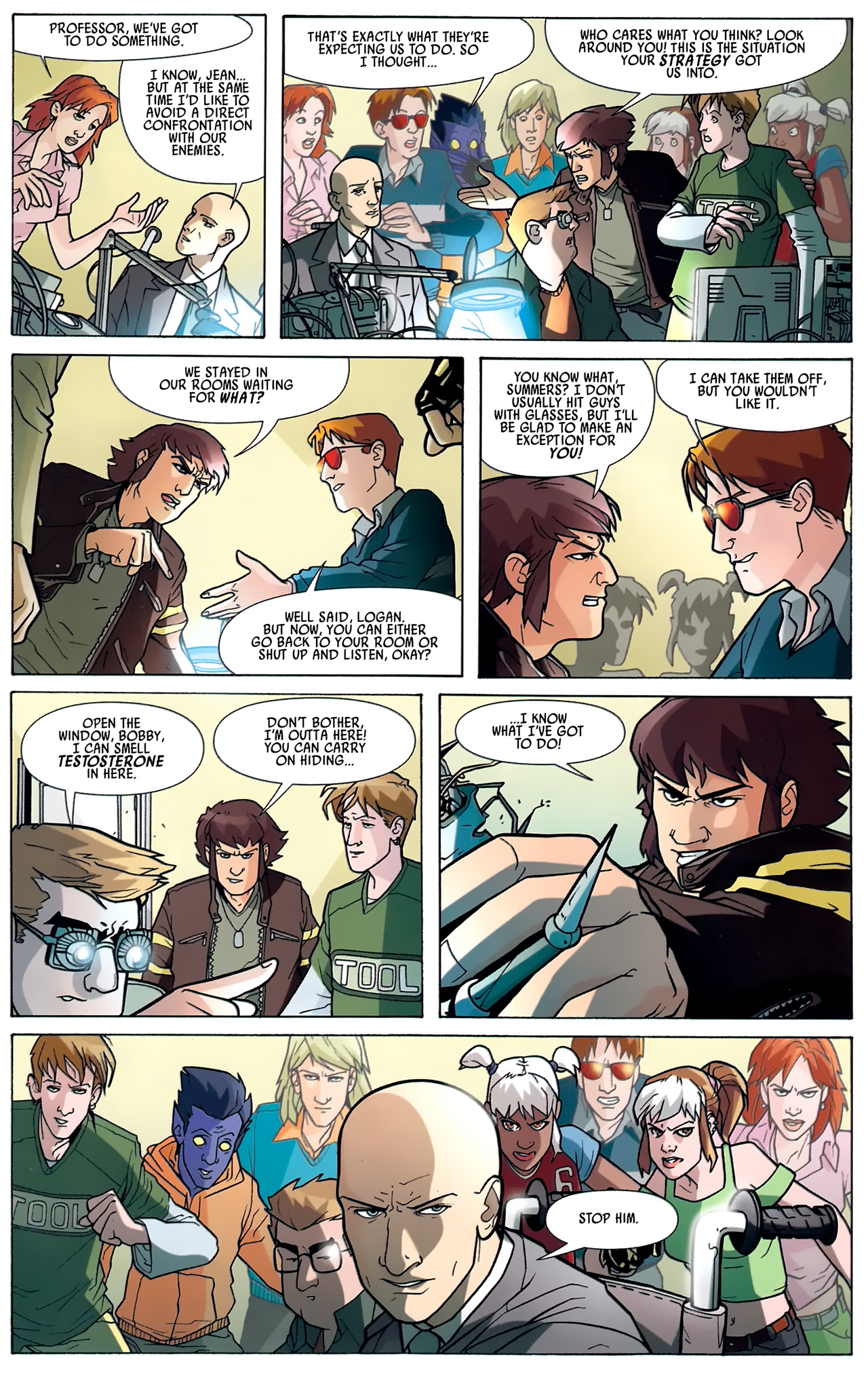 Read online X-Campus comic -  Issue #4 - 8
