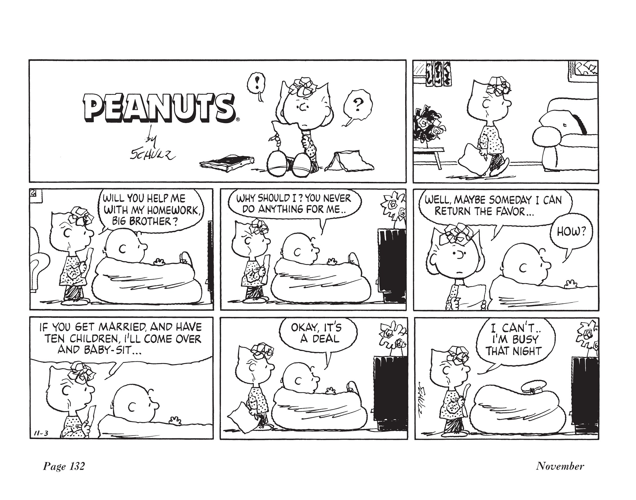 Read online The Complete Peanuts comic -  Issue # TPB 21 - 146