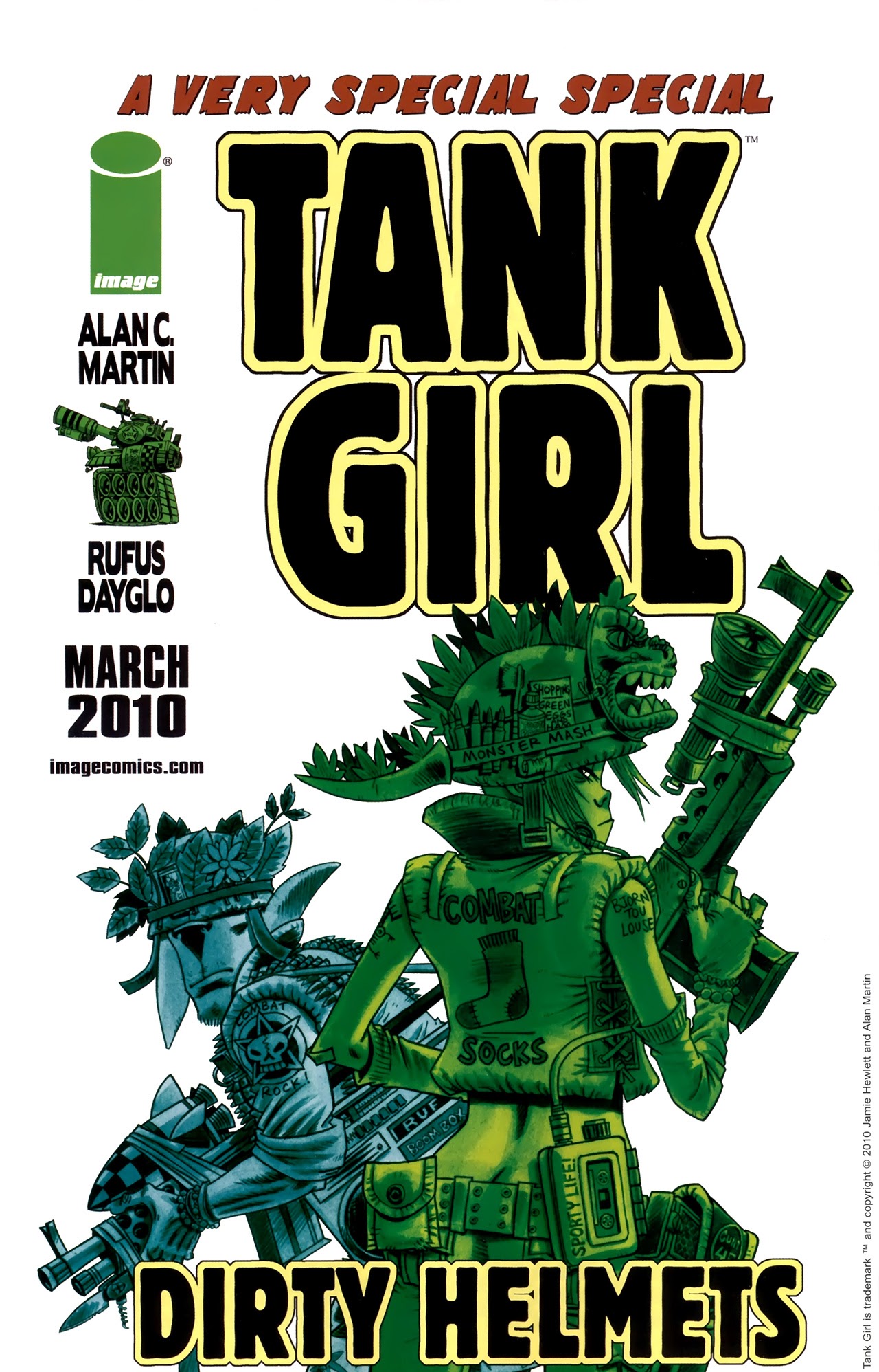 Read online Tank Girl: Skidmarks comic -  Issue #4 - 19