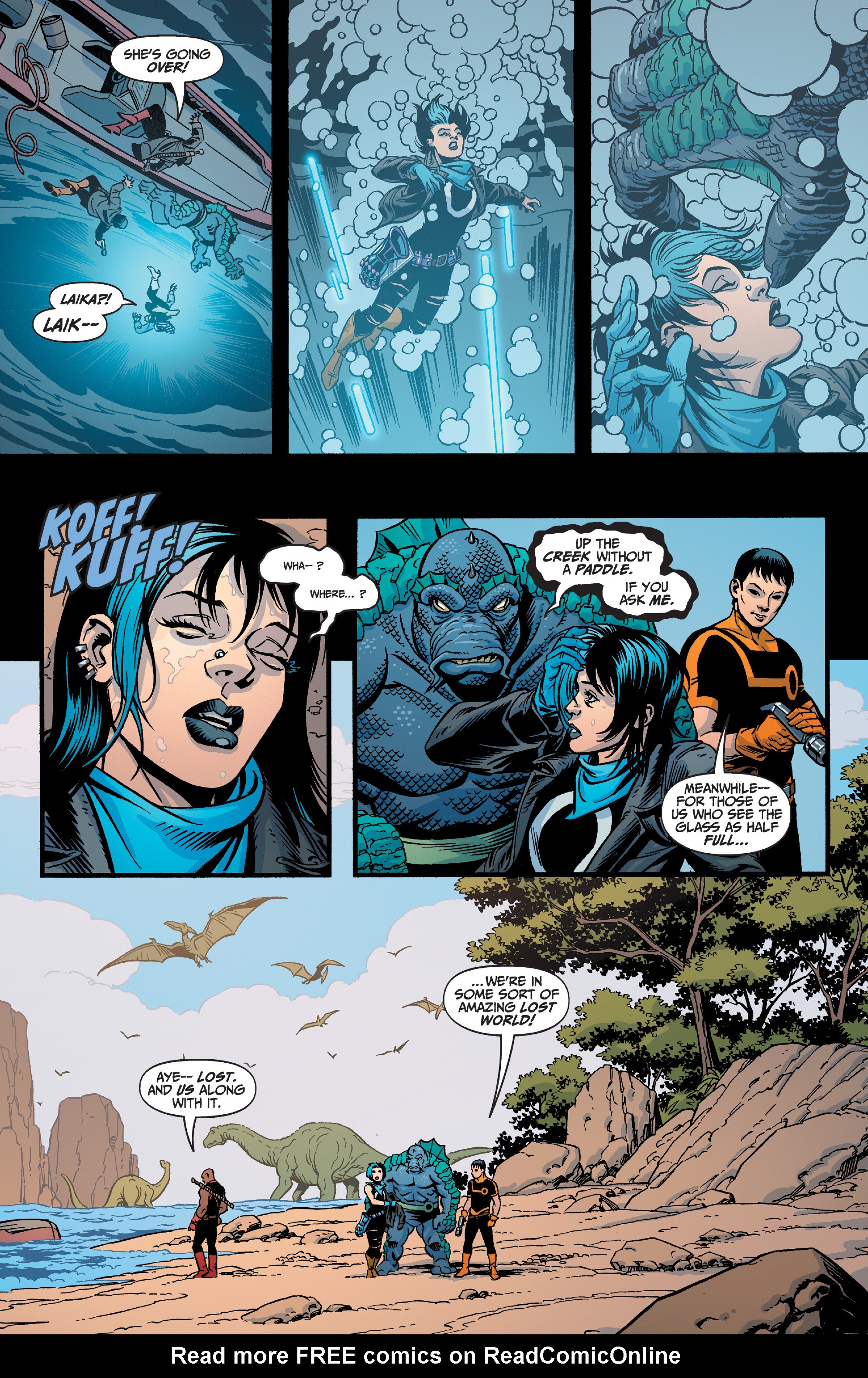 Read online Section Zero (2019) comic -  Issue #6 - 5