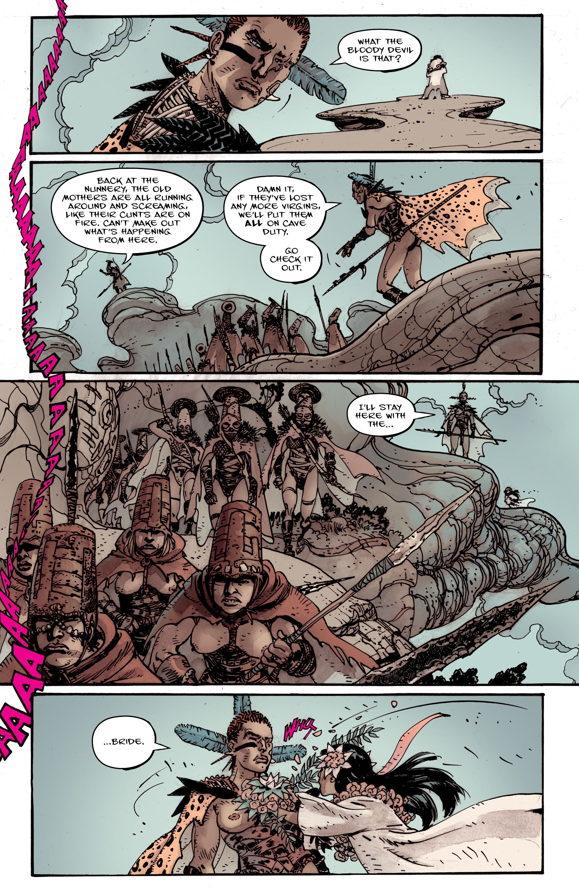 Read online The Goddamned: The Virgin Brides comic -  Issue #5 - 9