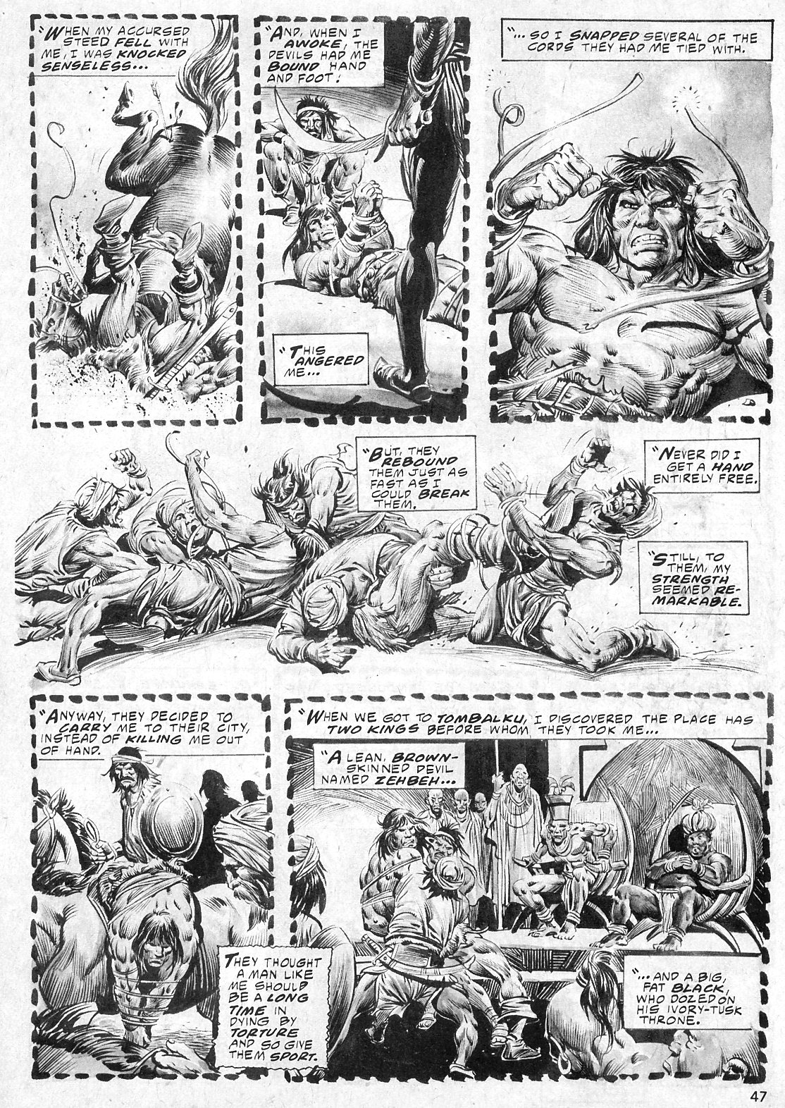The Savage Sword Of Conan Issue #21 #22 - English 47