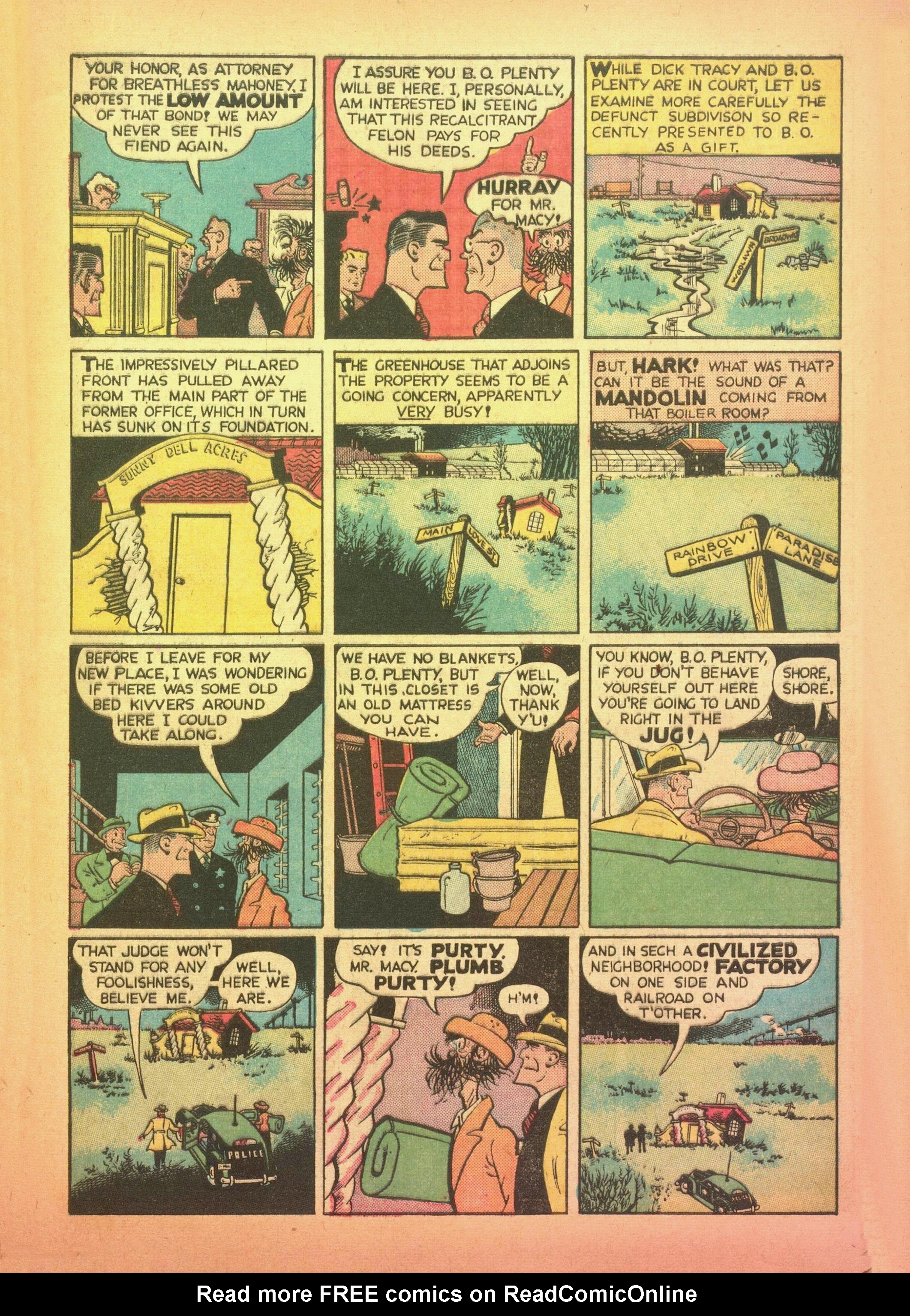 Read online Dick Tracy comic -  Issue #41 - 9