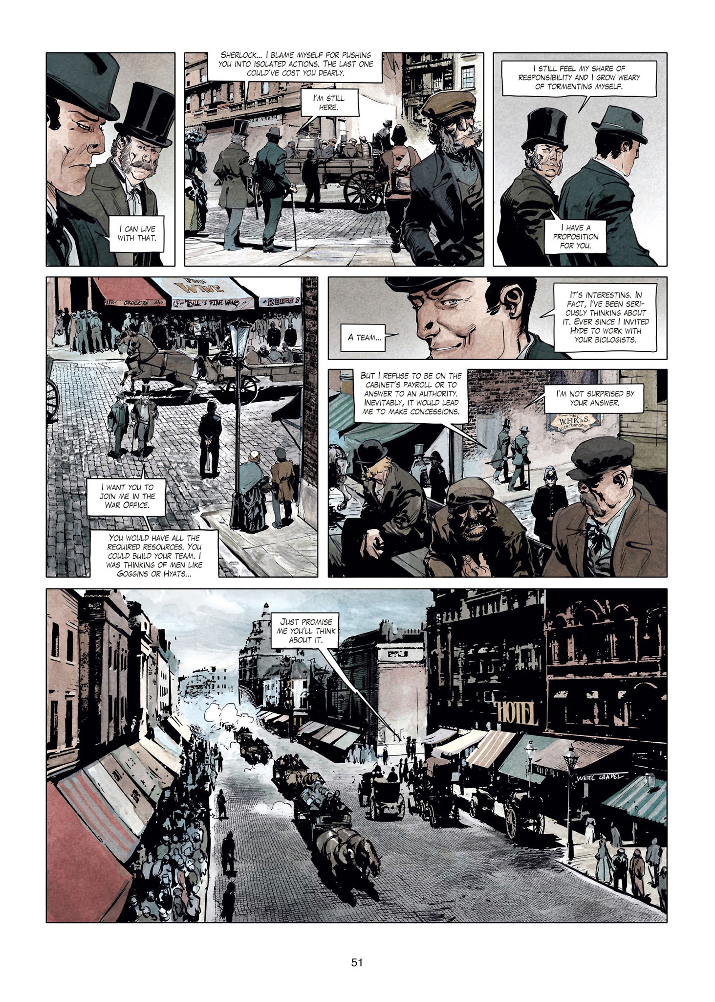 Read online Sherlock Holmes Society comic -  Issue #4 - 51