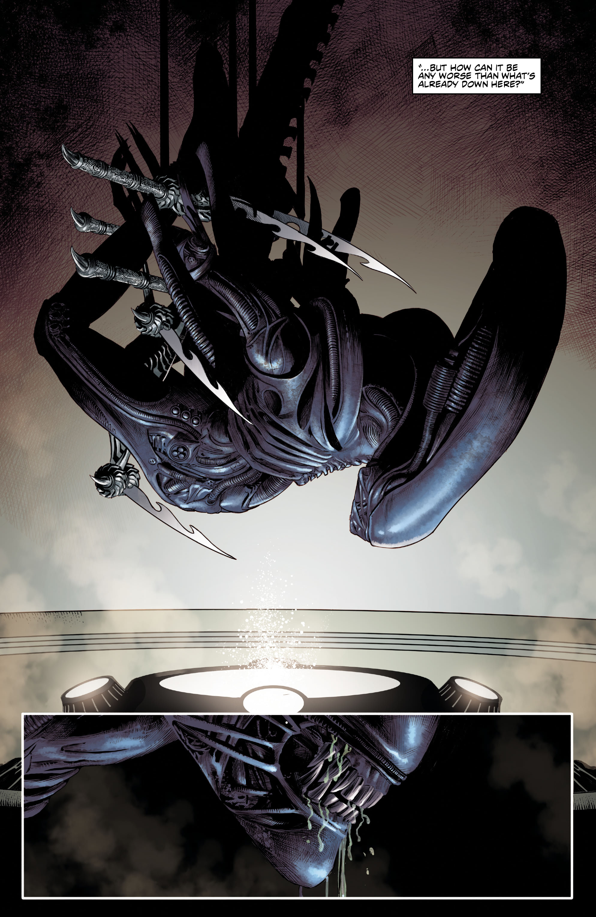 Read online Alien vs. Predator: Thicker Than Blood comic -  Issue # _TPB - 27