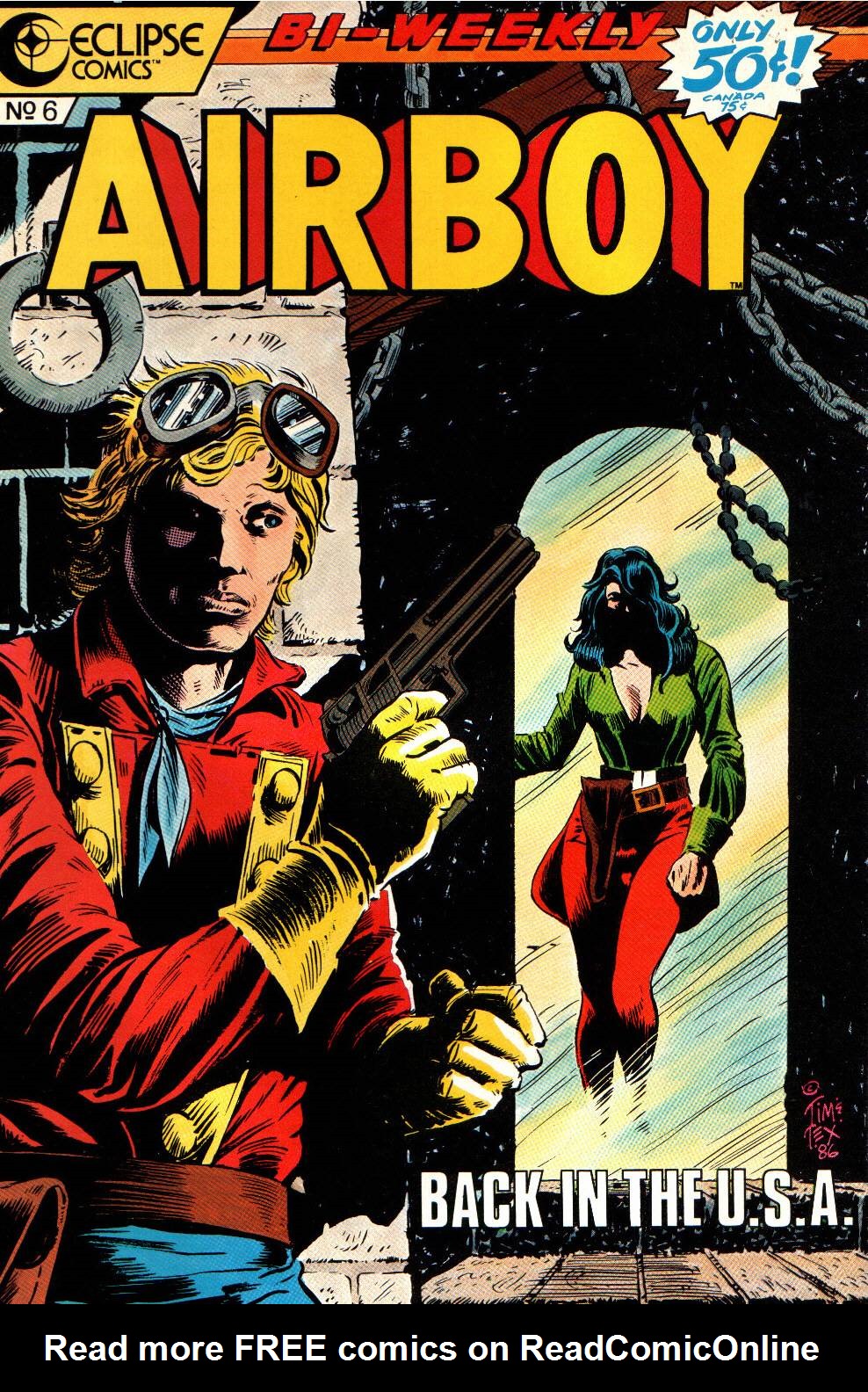 Read online Airboy (1986) comic -  Issue #6 - 1