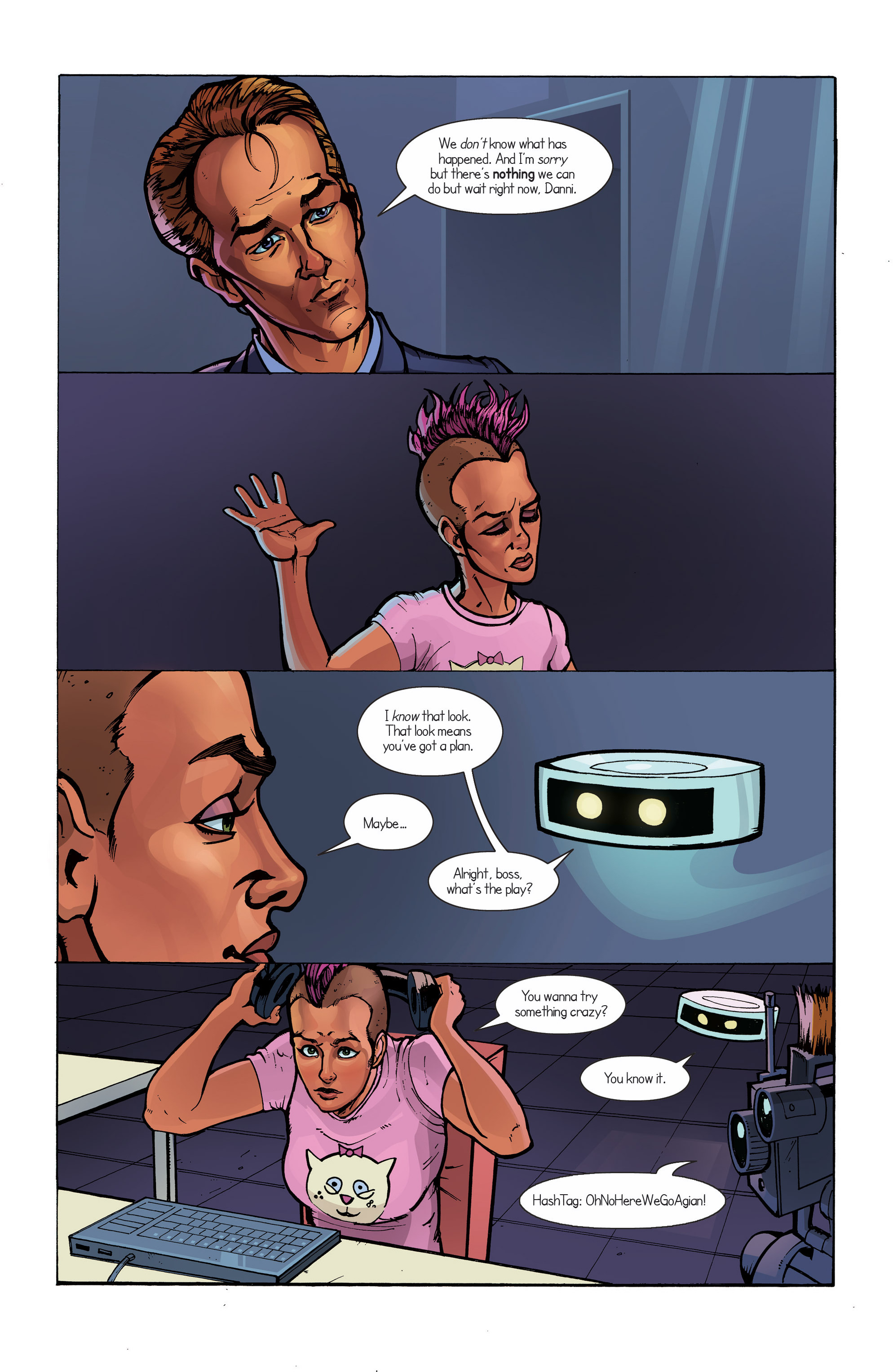 Read online Zoe Dare Versus The Disasteroid comic -  Issue #2 - 12