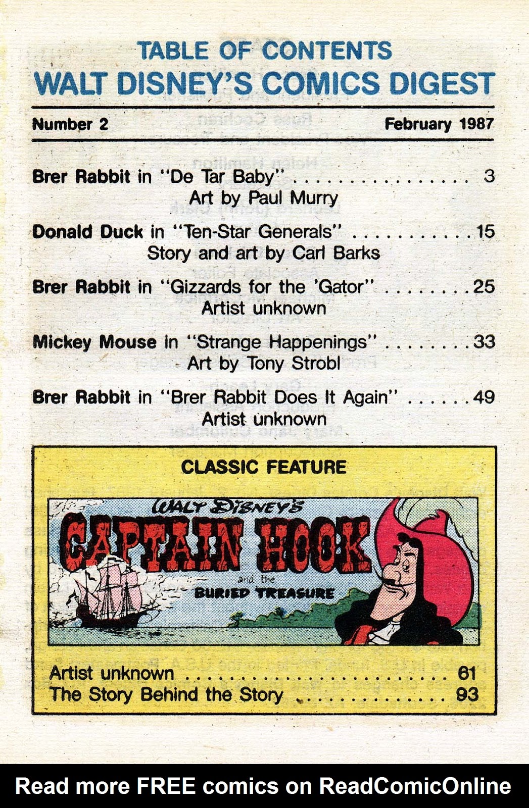 Walt Disney's Comics Digest issue 2 - Page 2