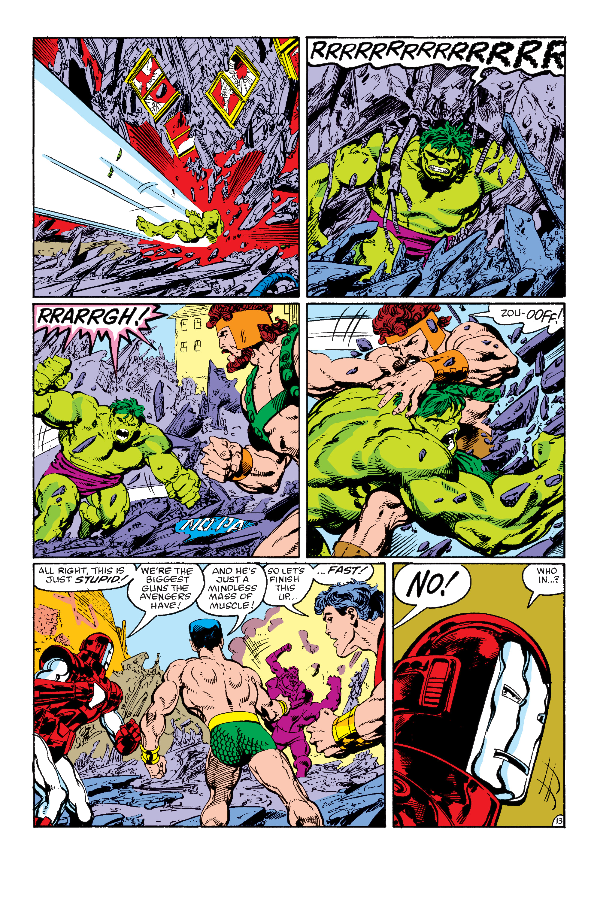 Read online Hulk vs. The Avengers comic -  Issue # TPB - 42