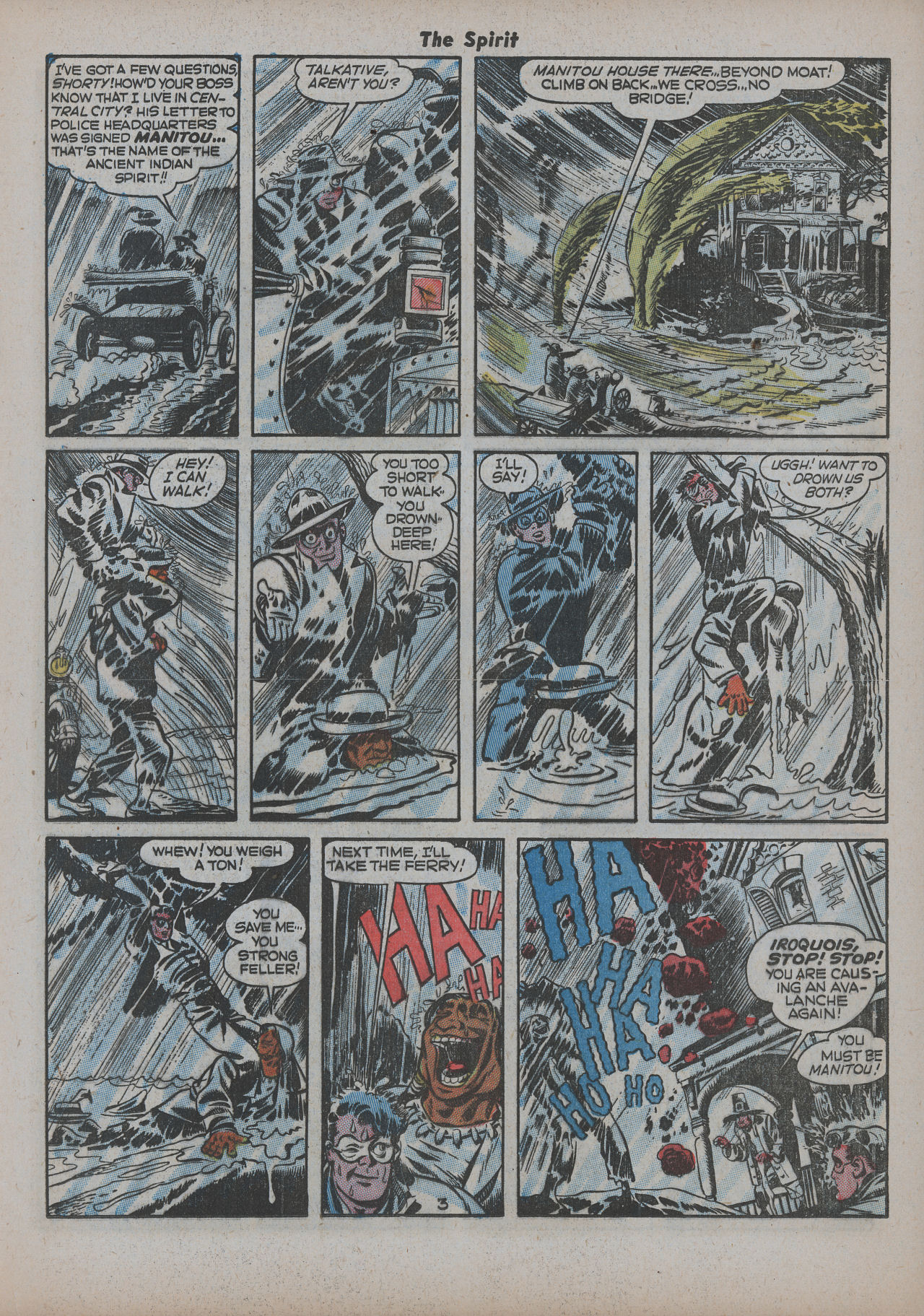 Read online The Spirit (1944) comic -  Issue #22 - 5