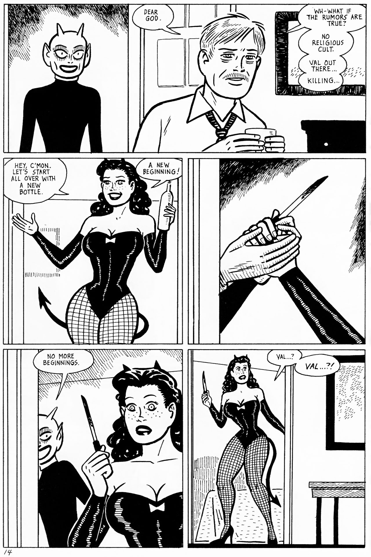 Read online Speak of the Devil comic -  Issue #6 - 16