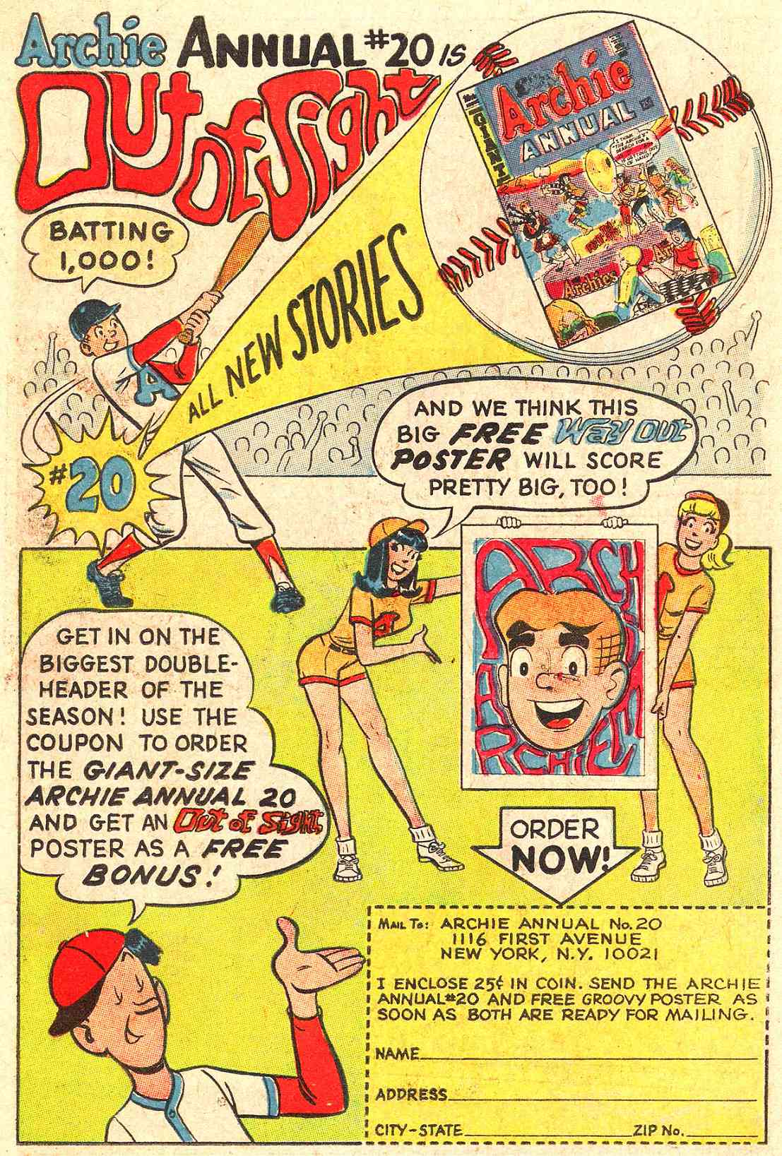 Read online Archie (1960) comic -  Issue #184 - 19
