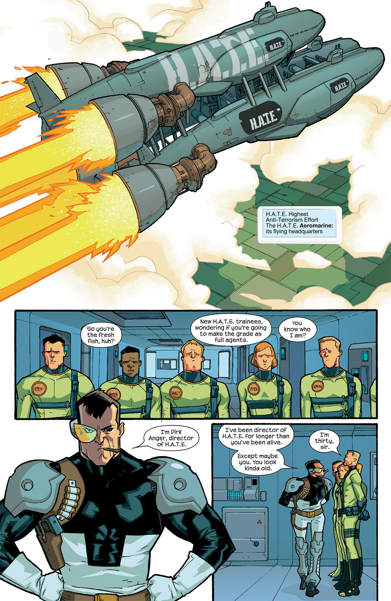 Read online Nextwave: Agents Of H.A.T.E. comic -  Issue #1 - 4