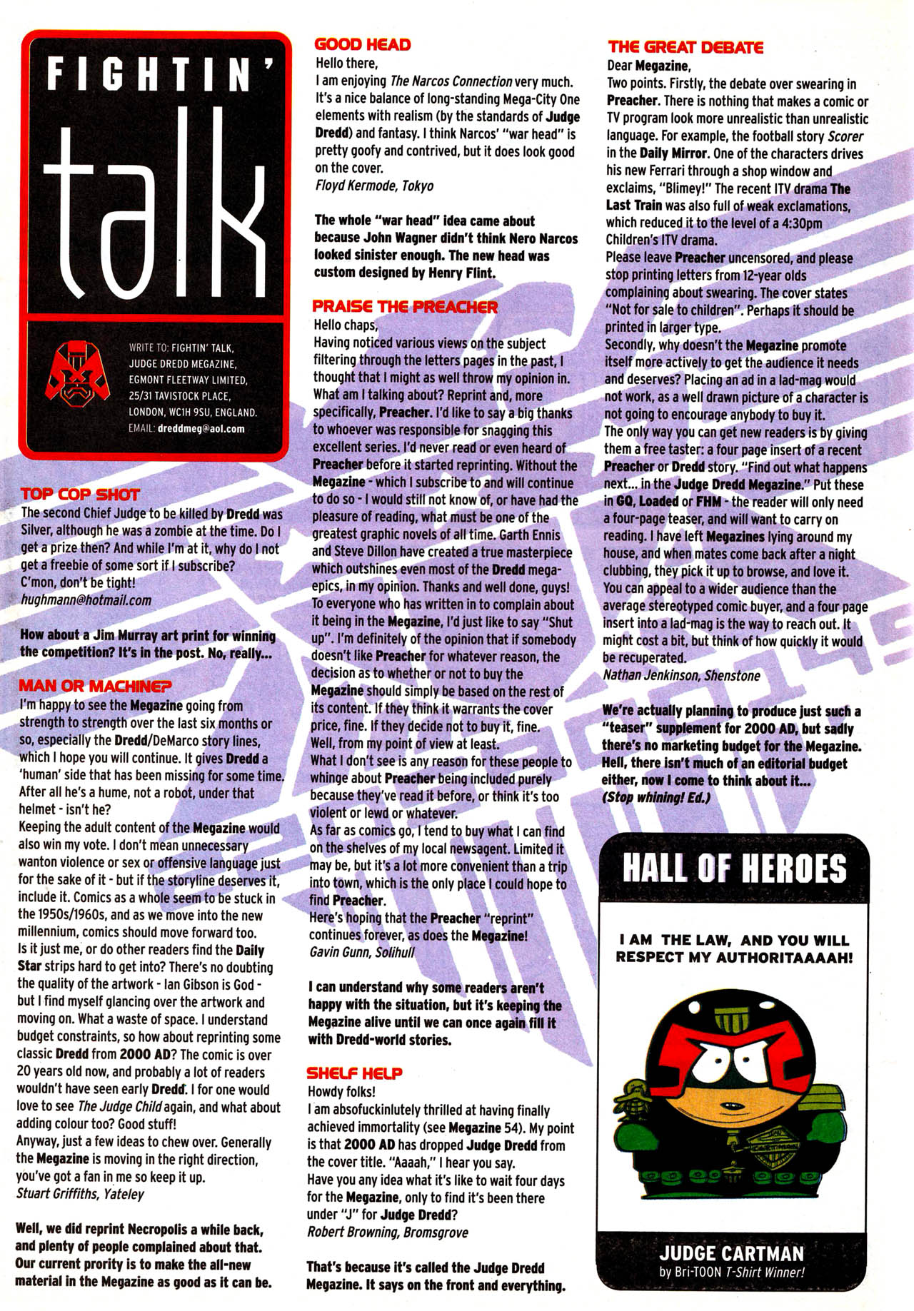 Read online Judge Dredd Megazine (vol. 3) comic -  Issue #56 - 25