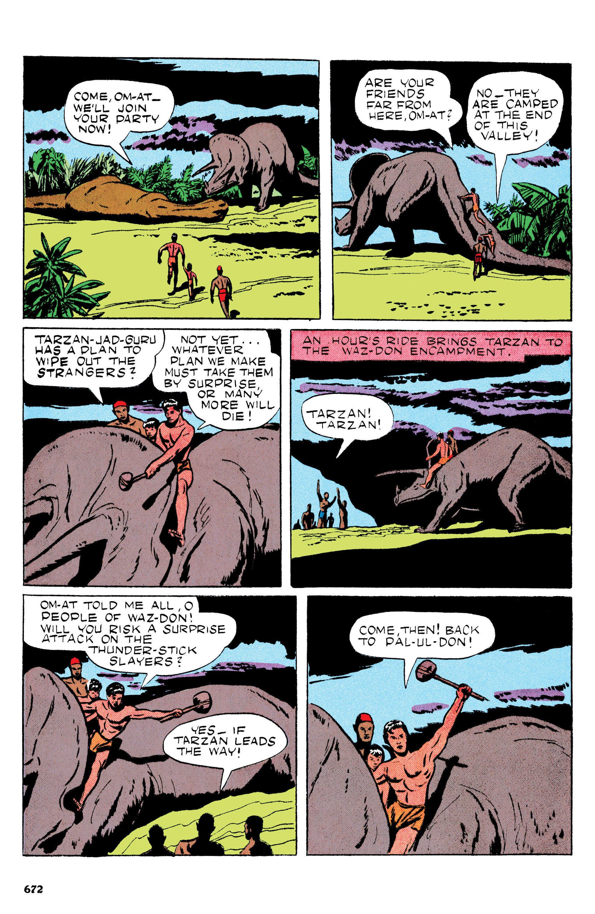 Read online Edgar Rice Burroughs Tarzan: The Jesse Marsh Years Omnibus comic -  Issue # TPB (Part 7) - 74