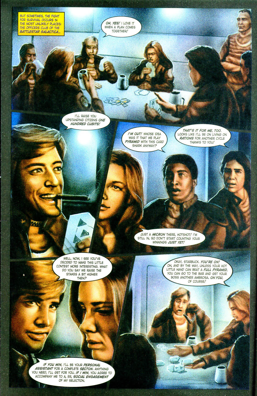 Battlestar Galactica: Season III issue 1 - Page 4
