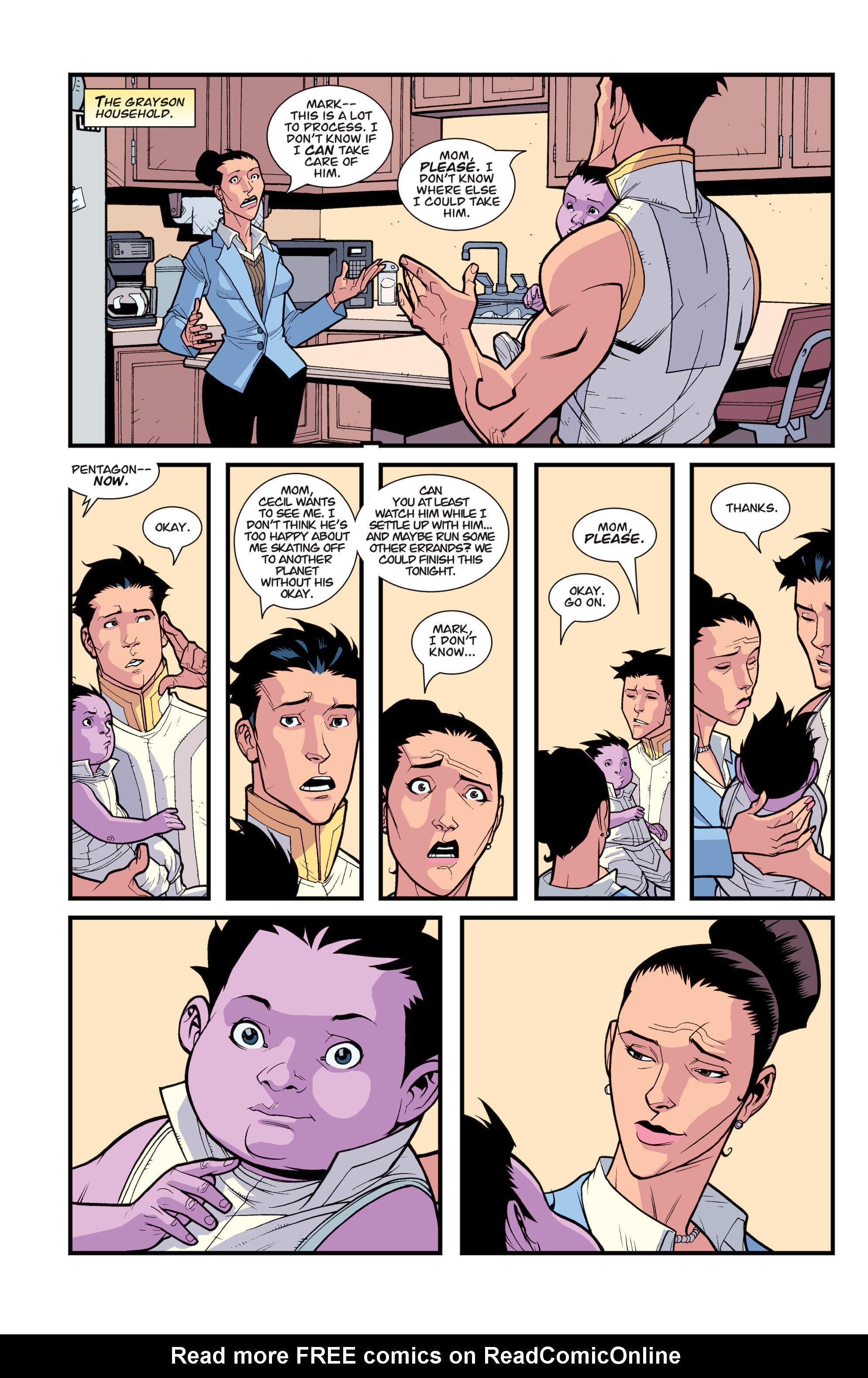 Read online Invincible comic -  Issue # _TPB 6 - A Different World - 128