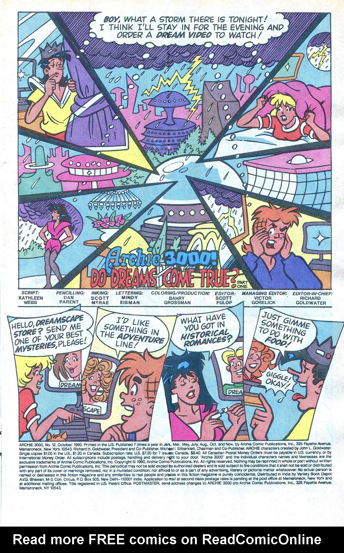Read online Archie 3000! (1989) comic -  Issue #12 - 3