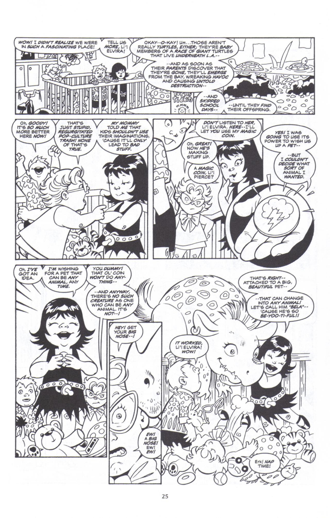 Read online Elvira, Mistress of the Dark comic -  Issue #100 - 27