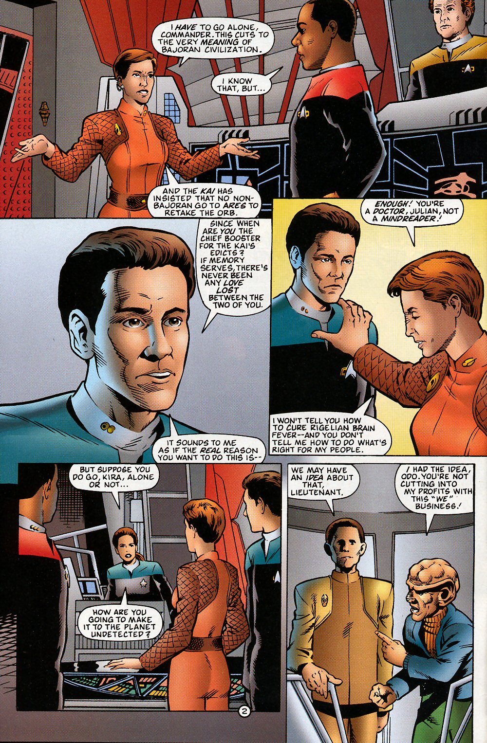 Read online Star Trek: Deep Space Nine (1993) comic -  Issue #24 - 4