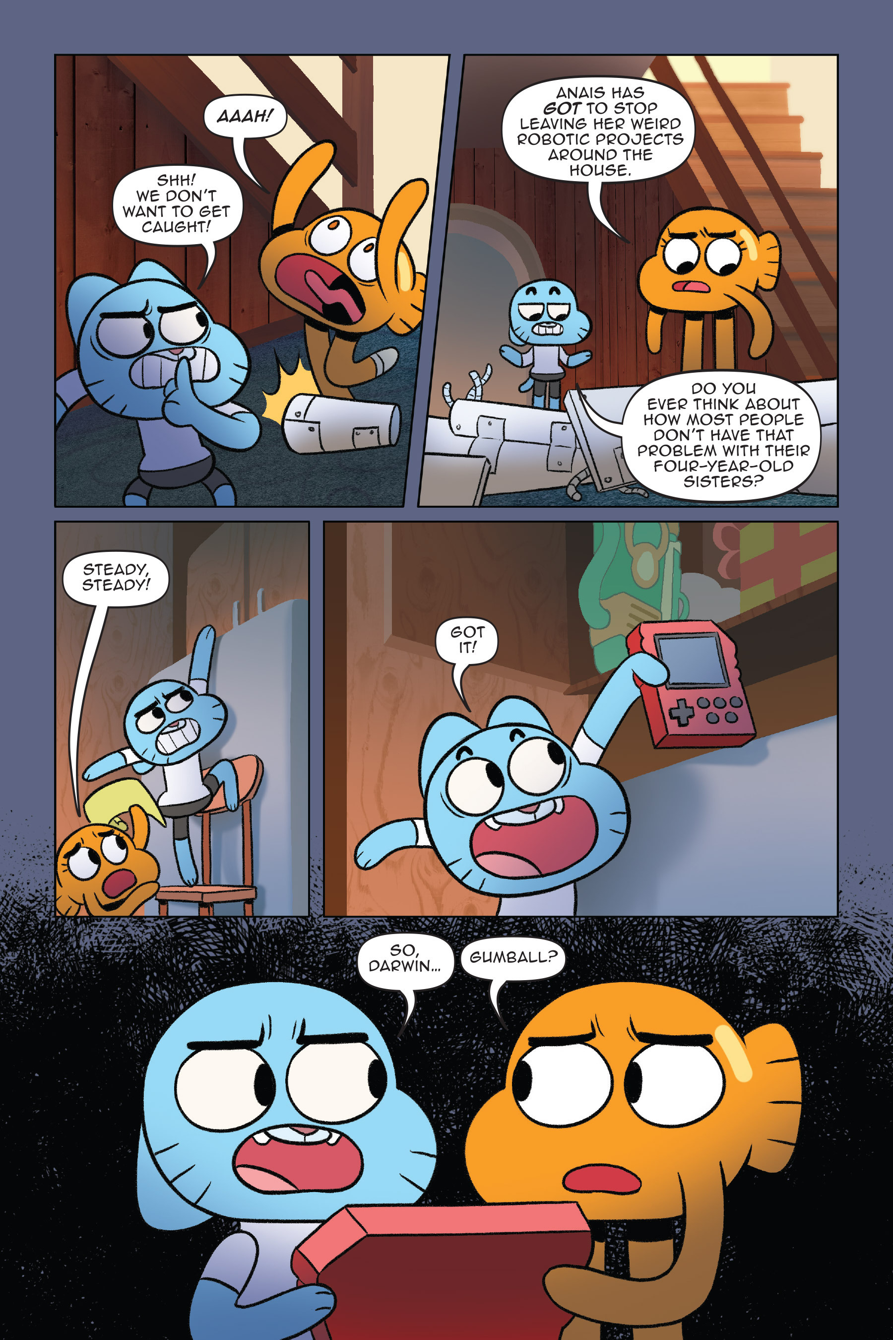 Read online The Amazing World of Gumball: Cheat Code comic -  Issue # Full - 33