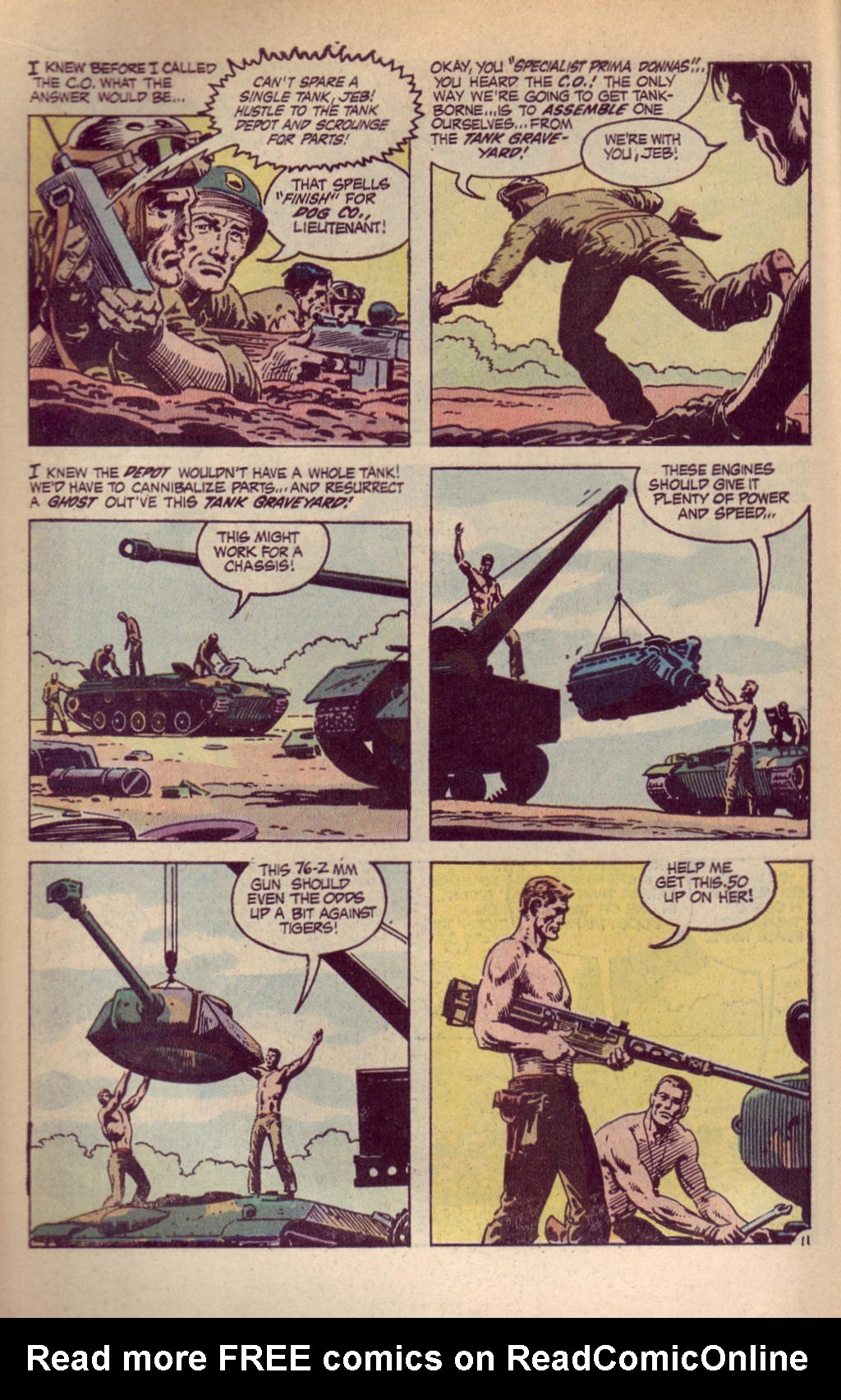 Read online G.I. Combat (1952) comic -  Issue #150 - 15