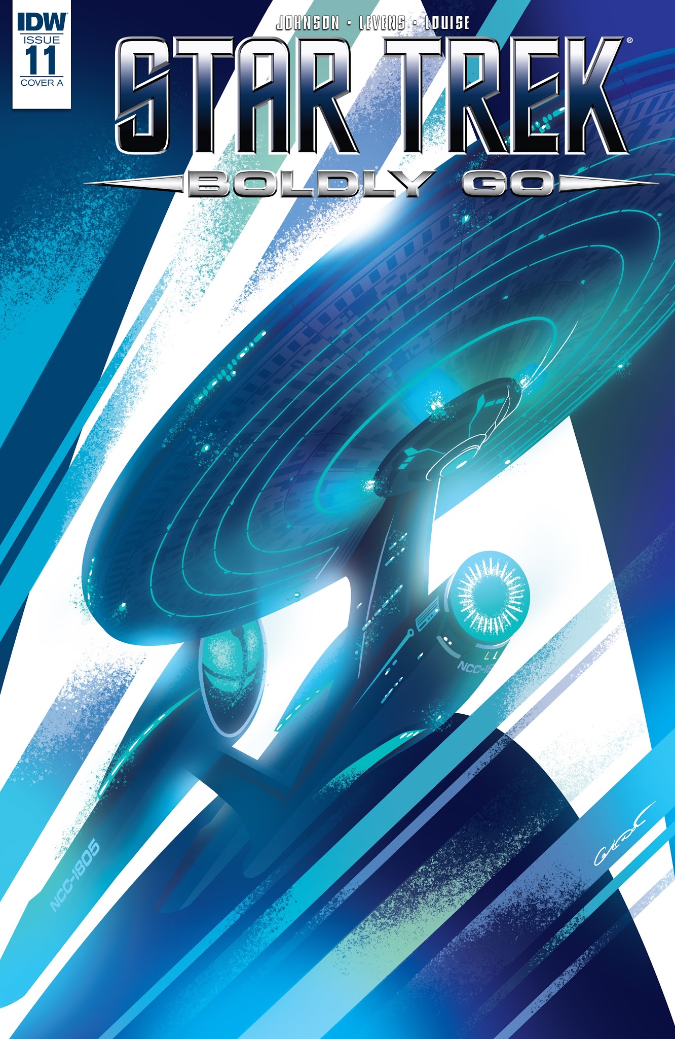 Read online Star Trek: Boldly Go comic -  Issue #11 - 1