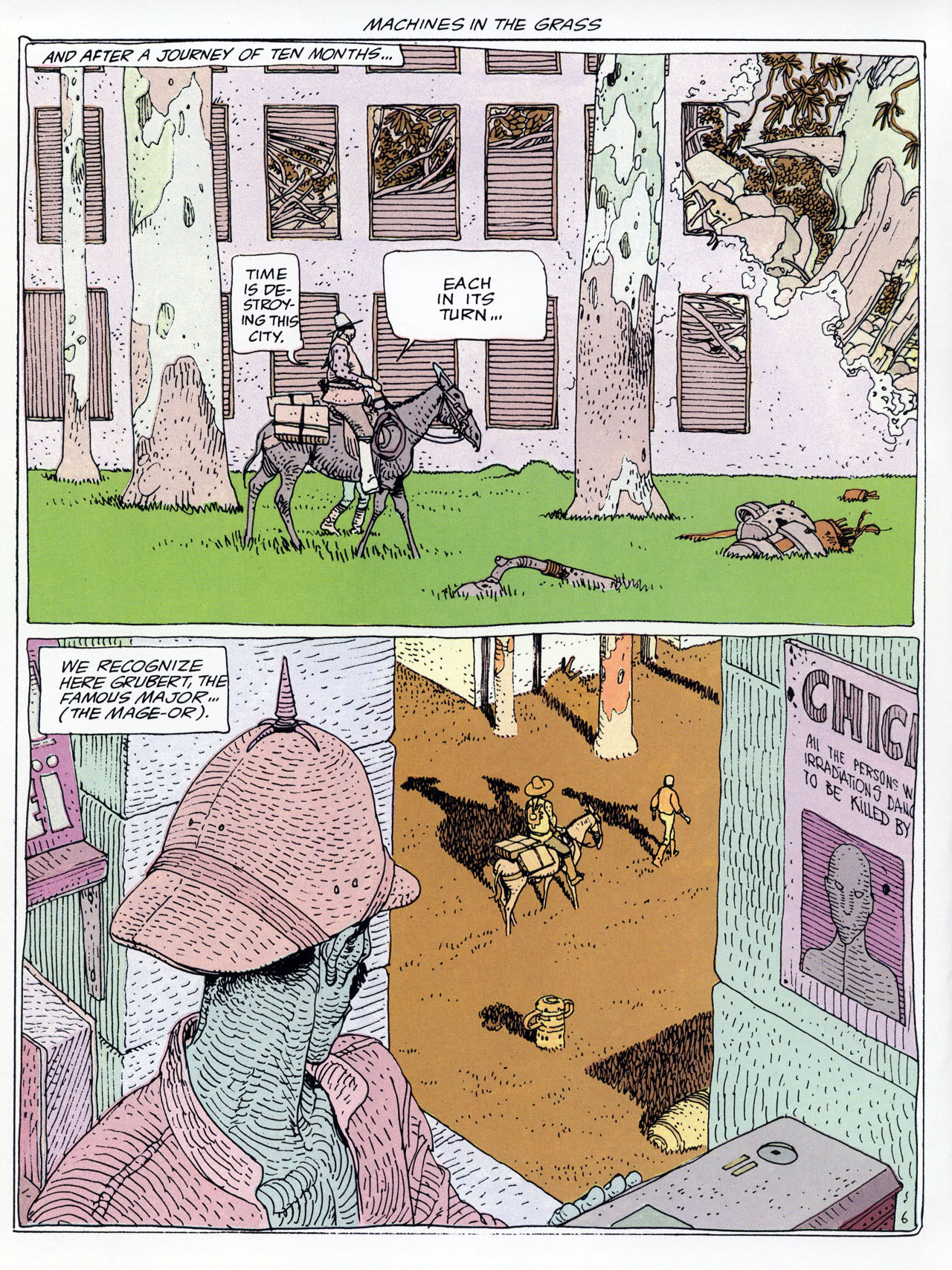 Read online Epic Graphic Novel: Moebius comic -  Issue # TPB 3 - 12