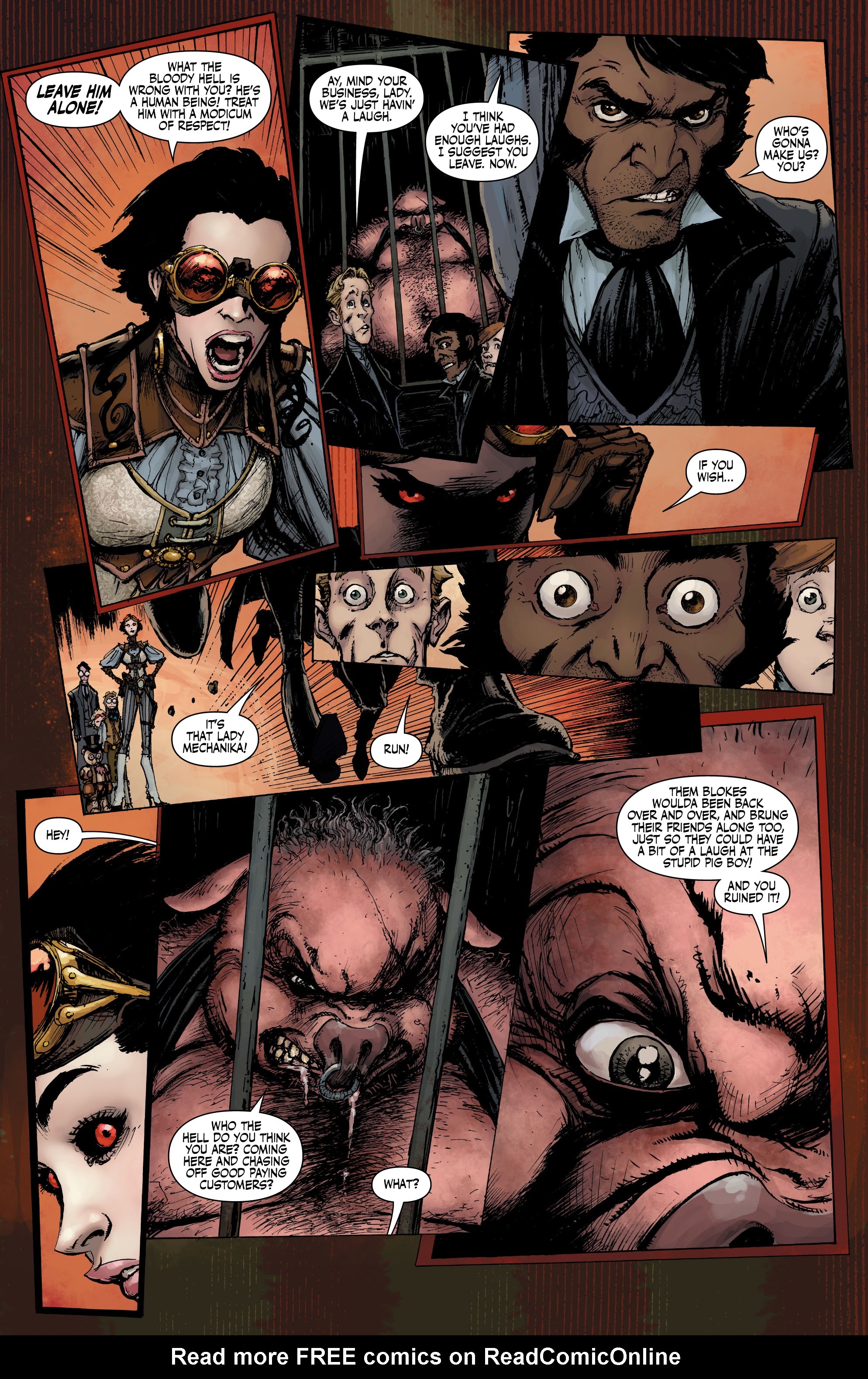 Read online Lady Mechanika: The Monster of The Ministry of Hell comic -  Issue #3 - 5