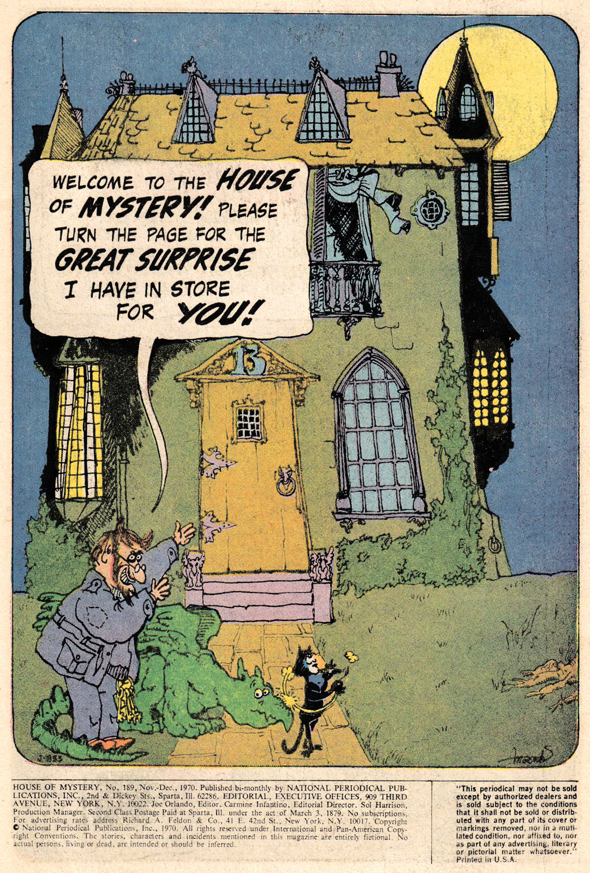 Read online House of Mystery (1951) comic -  Issue #189 - 3