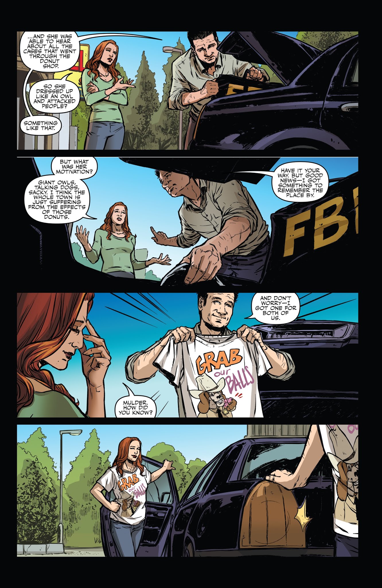 Read online The X-Files: Case Files-Hoot Goes There? comic -  Issue #2 - 21