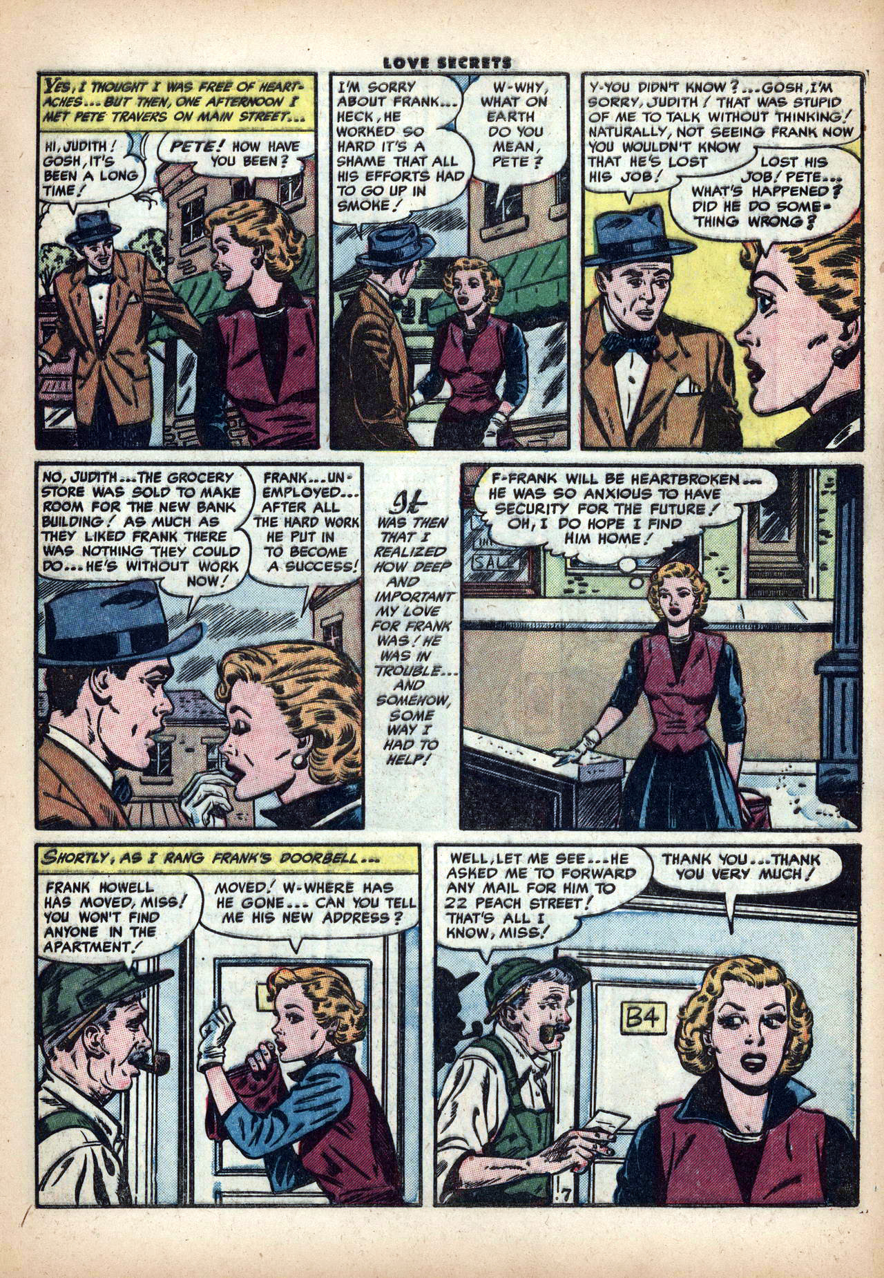 Read online Love Secrets (1953) comic -  Issue #39 - 9