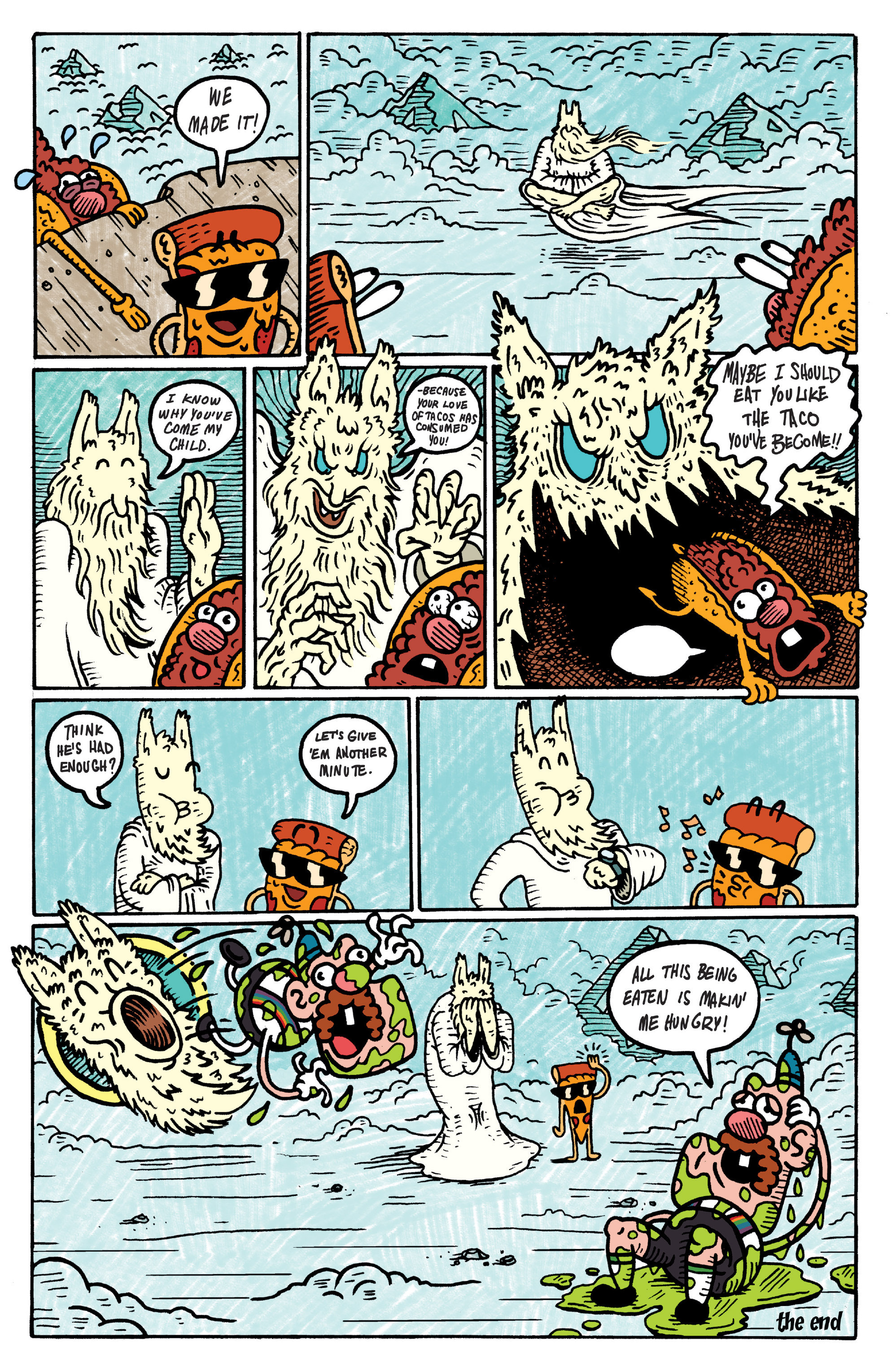 Read online Uncle Grandpa: Pizza Steve Special comic -  Issue # Full - 34