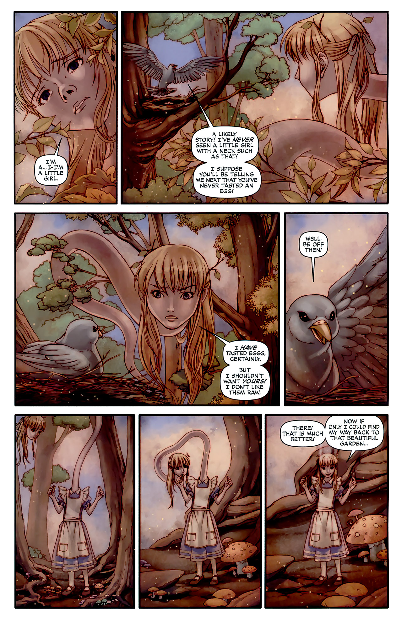 Read online The Complete Alice in Wonderland comic -  Issue #1 - 35