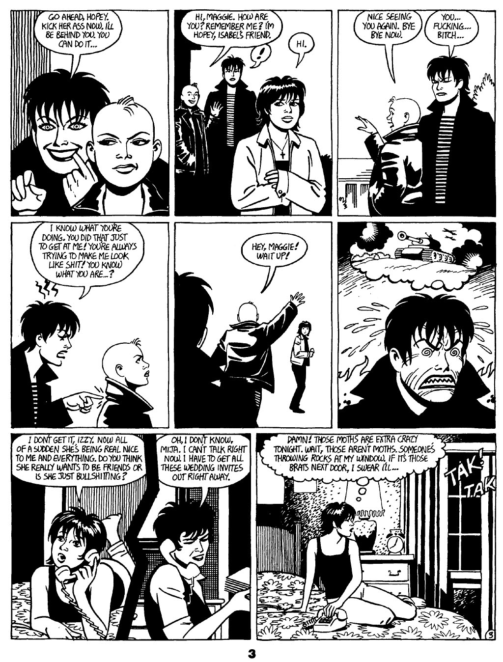 Read online Love and Rockets (1982) comic -  Issue #19 - 5