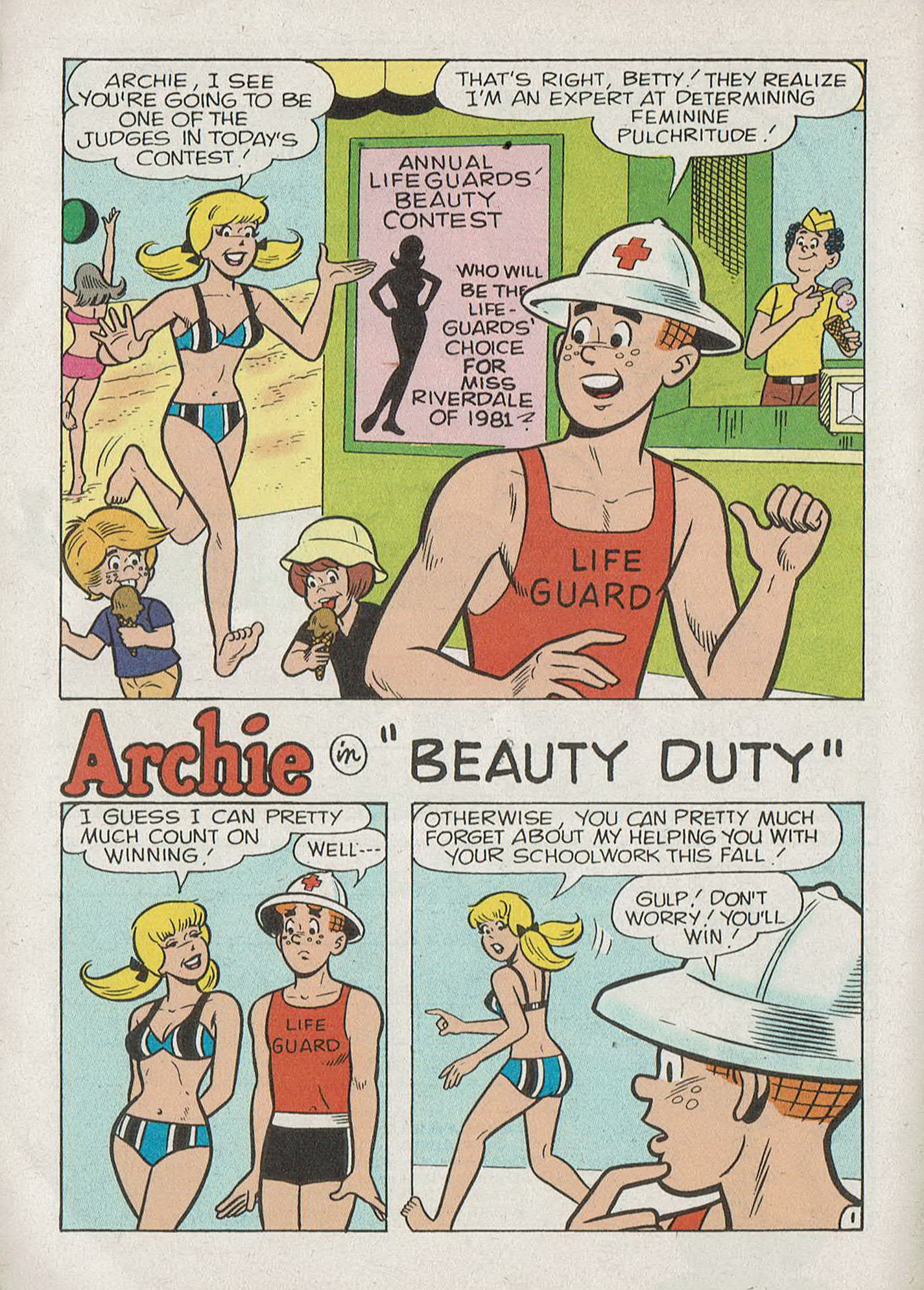 Read online Archie's Pals 'n' Gals Double Digest Magazine comic -  Issue #59 - 181