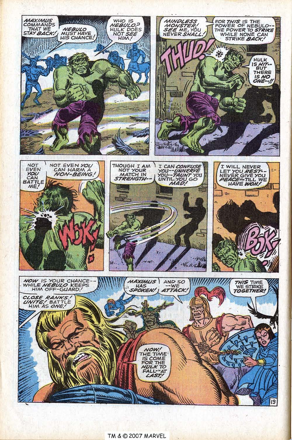 Read online The Incredible Hulk (1968) comic -  Issue #119 - 28